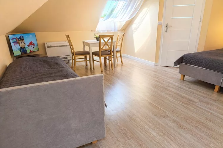 Komfortowy apartament dla 6 osób Międzywodzie II piętro - Slaapkamer