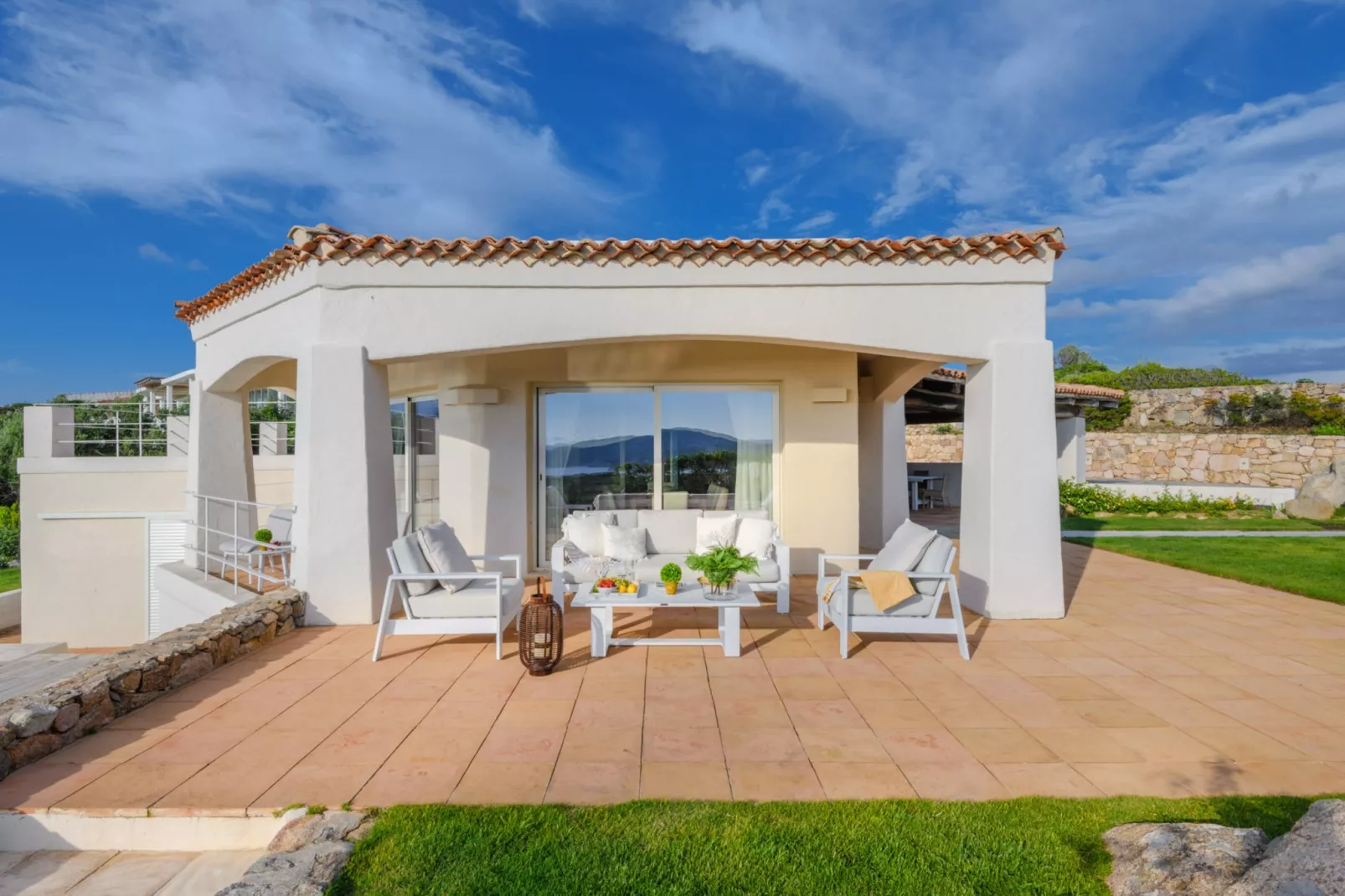Villa Smeralda Porto Cervo - Buitenkant zomer
