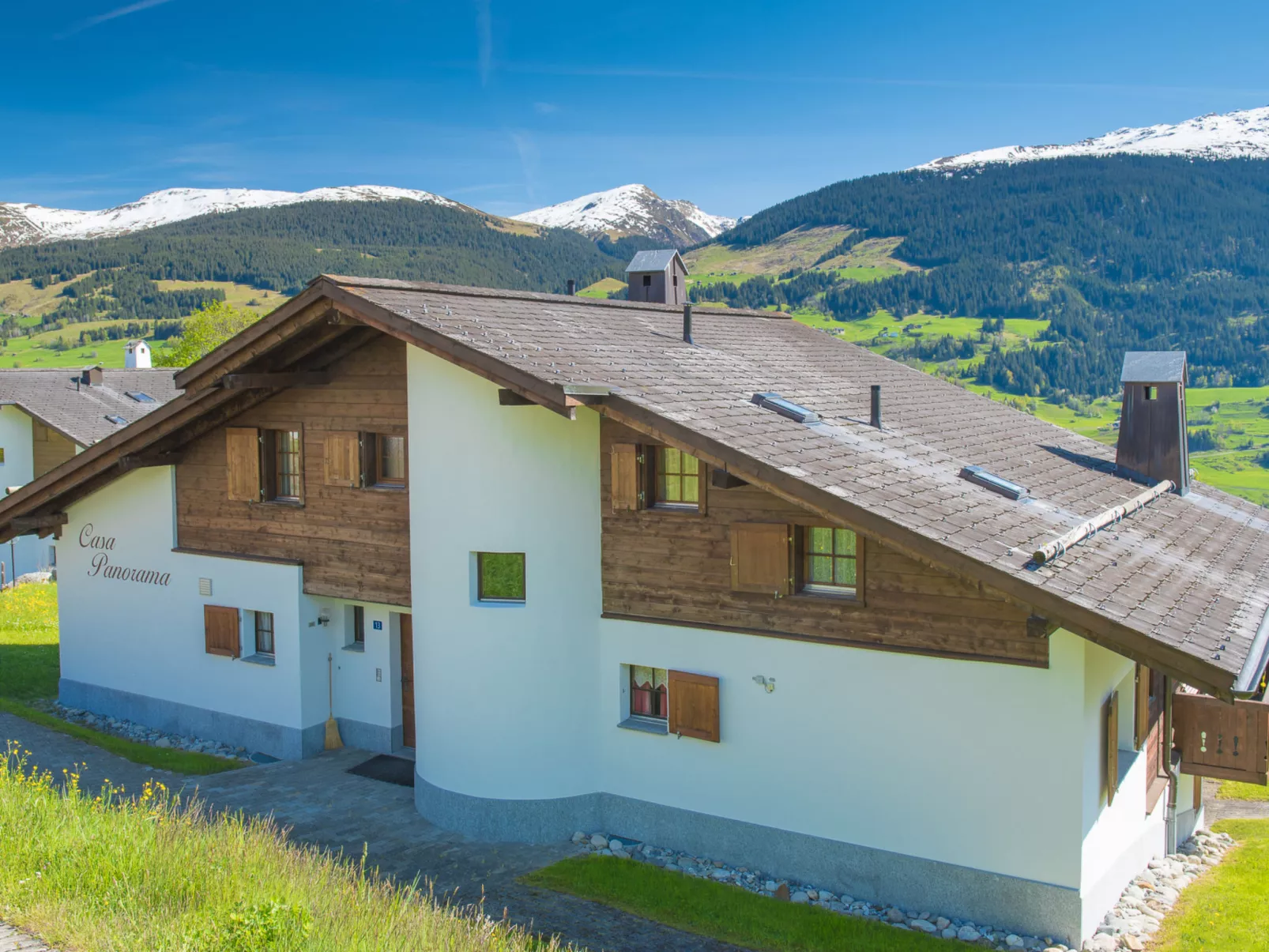 Casa Panorama Camartin, Brigels, (Breil/Brigels). - Buiten