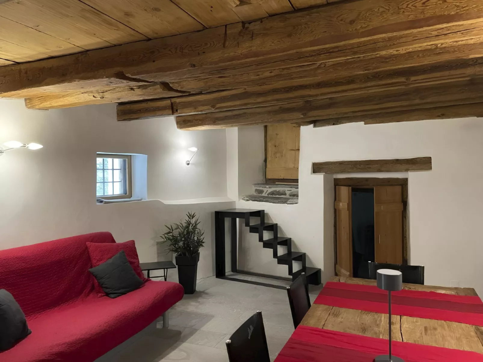 Historisches Teiler-Haus, (Splügen). - Binnen