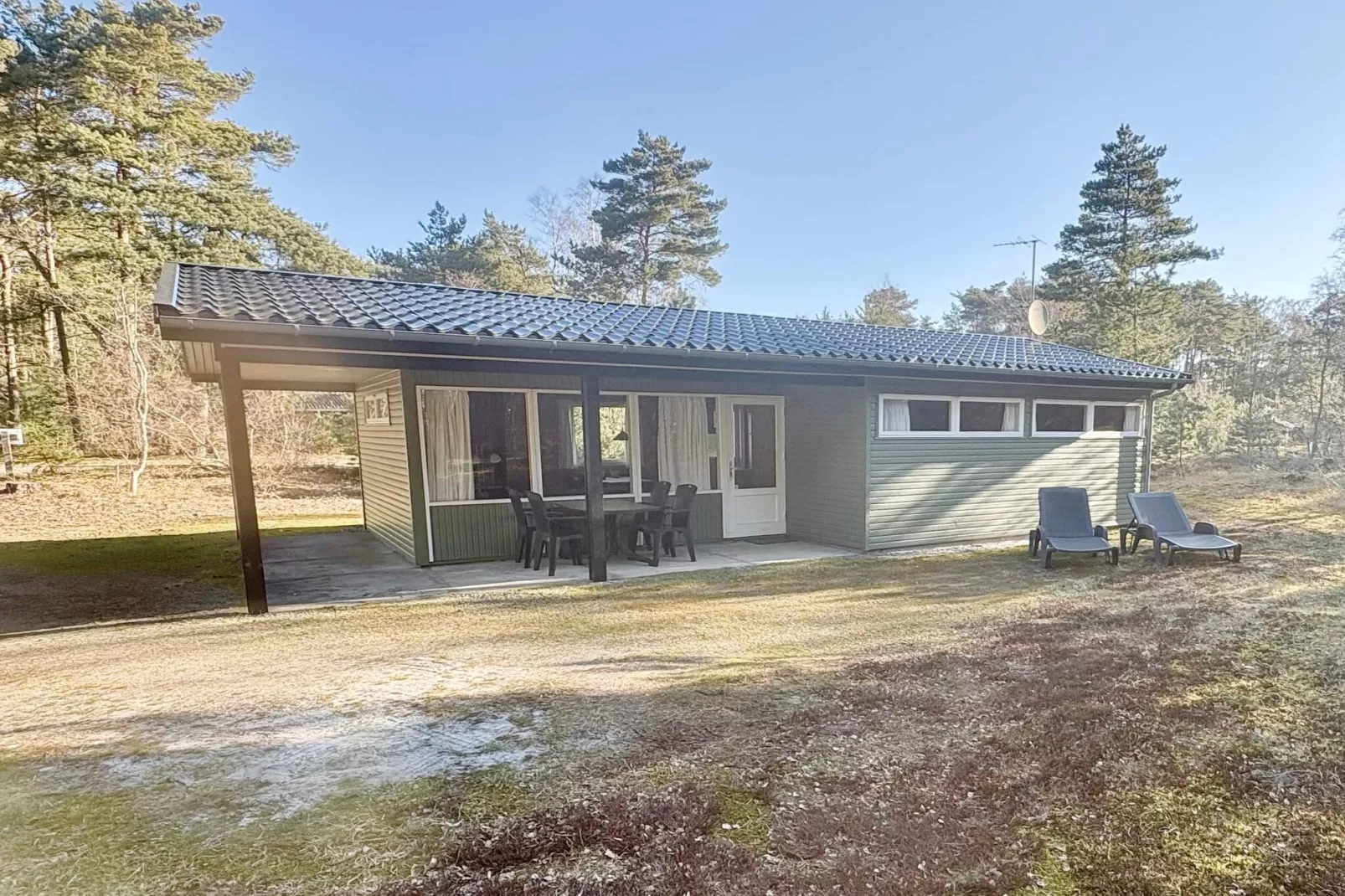 5 Personen vakantie huis in Aakirkeby - Buitenlucht
