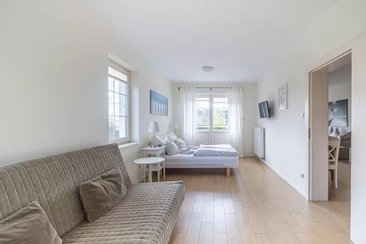 Apartament nr 5 dla 4 osób Dębki - Slaapkamer