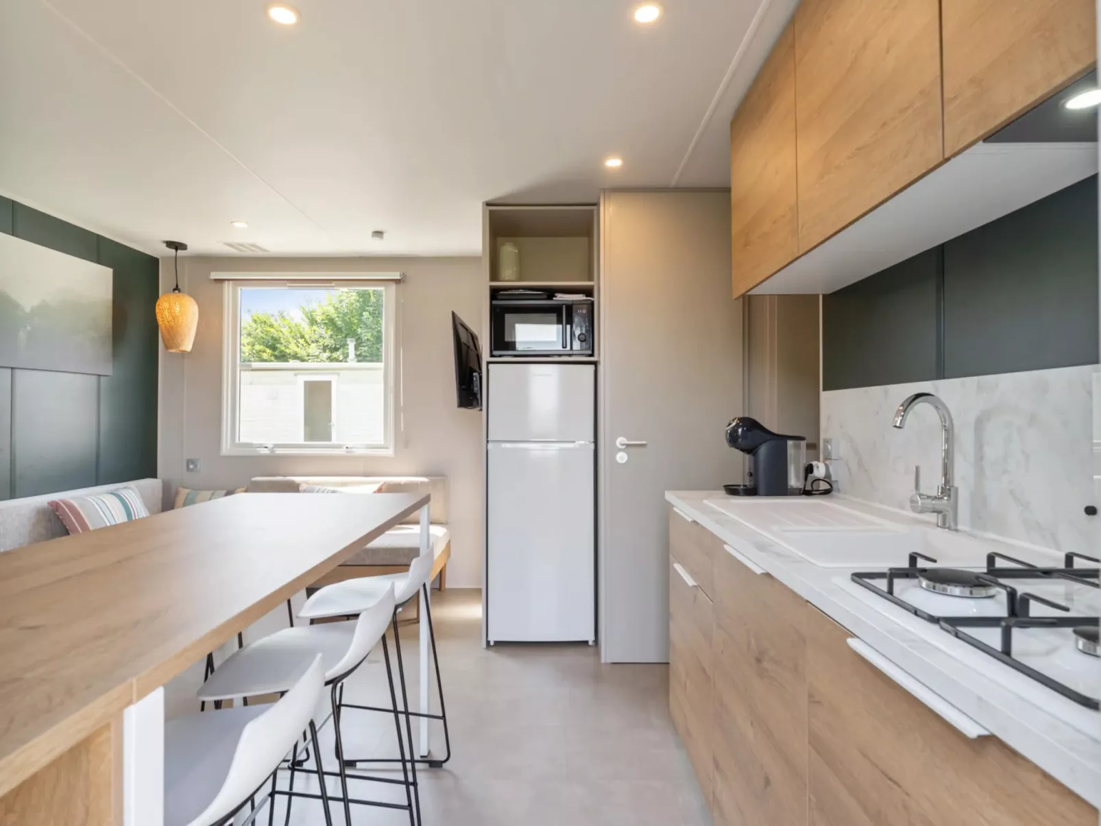 Camping Papillon Bouillon - Vakantiehuis ChaliBou - Binnen