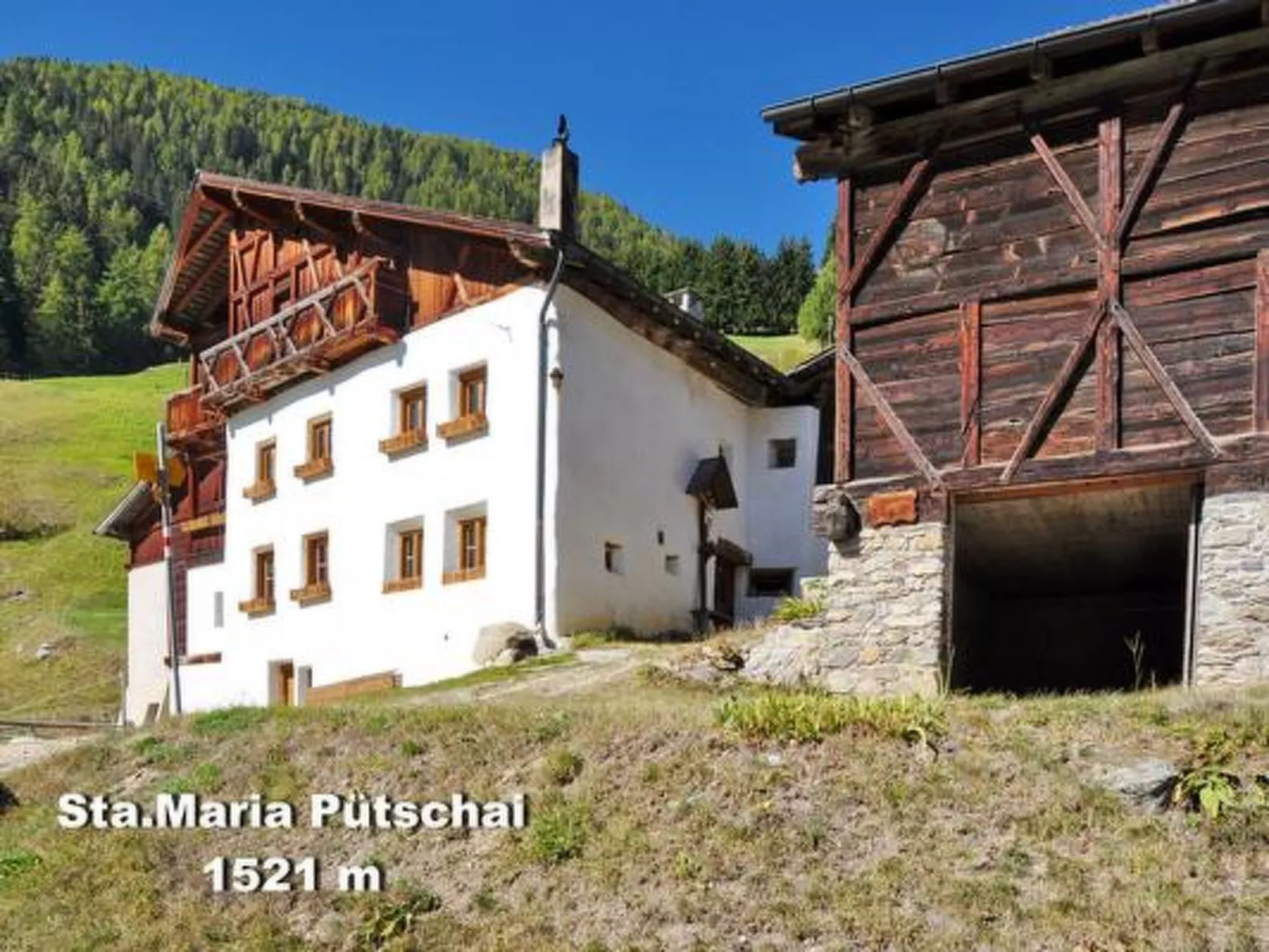Agrotourismus Pütschai Josom, (Sta. Maria - Santa Maria Val Müstair). - Buiten