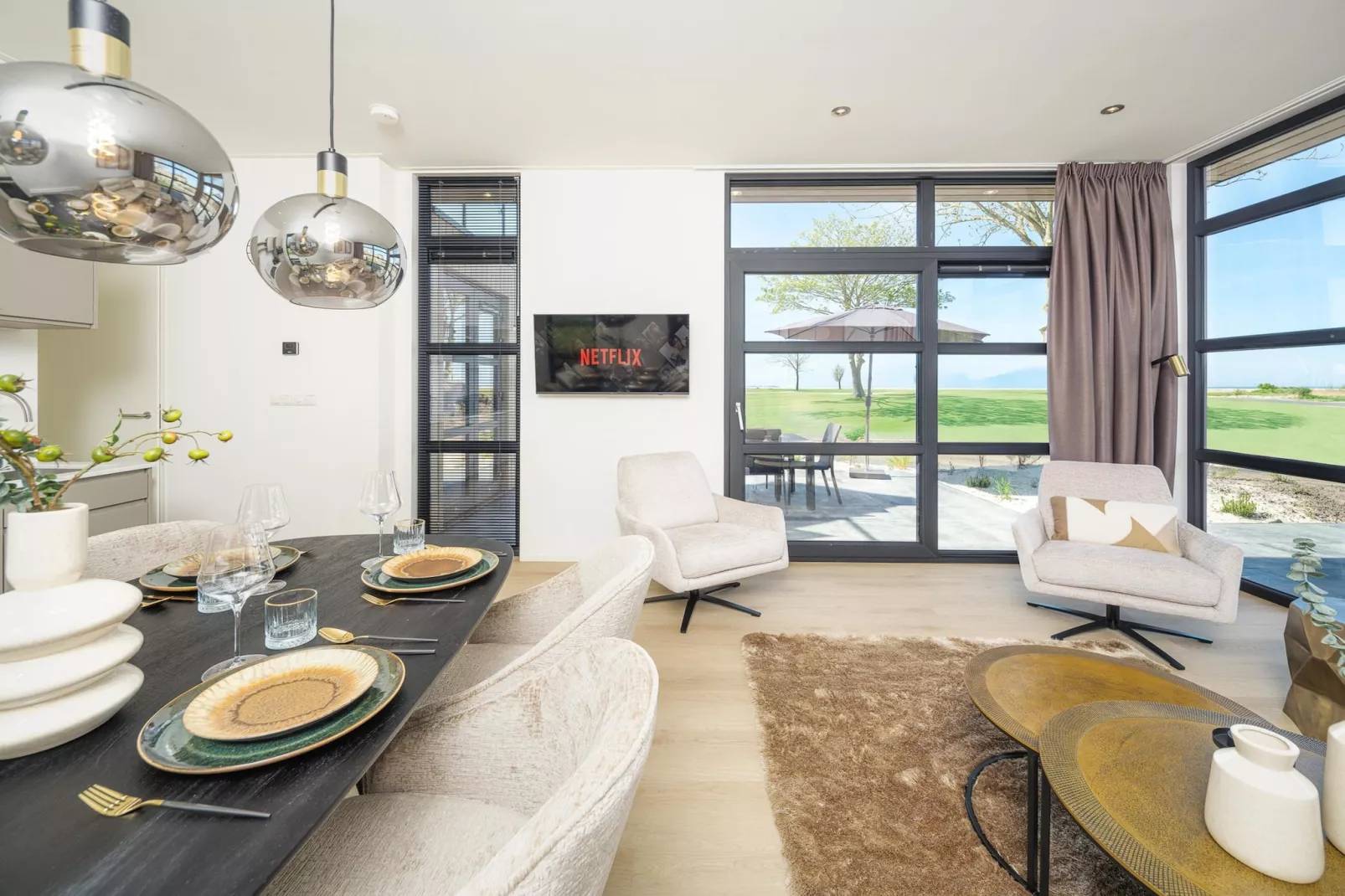 Villa L-Meerzicht | 6 Pers. - Woonkamer