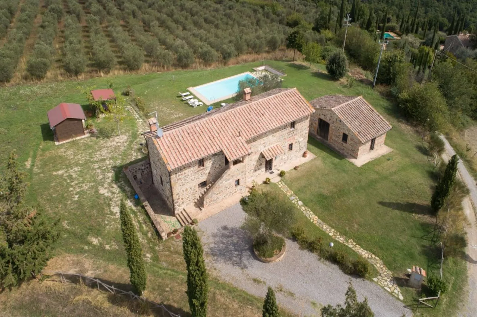 Podere Uliveto - Zwembad