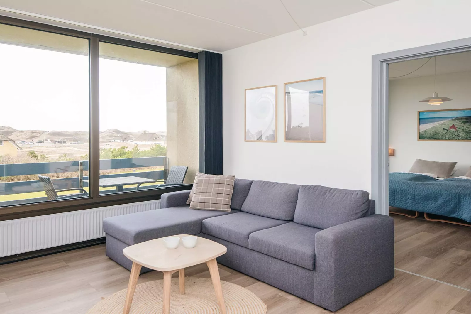 2 room,View dune,G.Floor/1.floor,Prem - Binnen