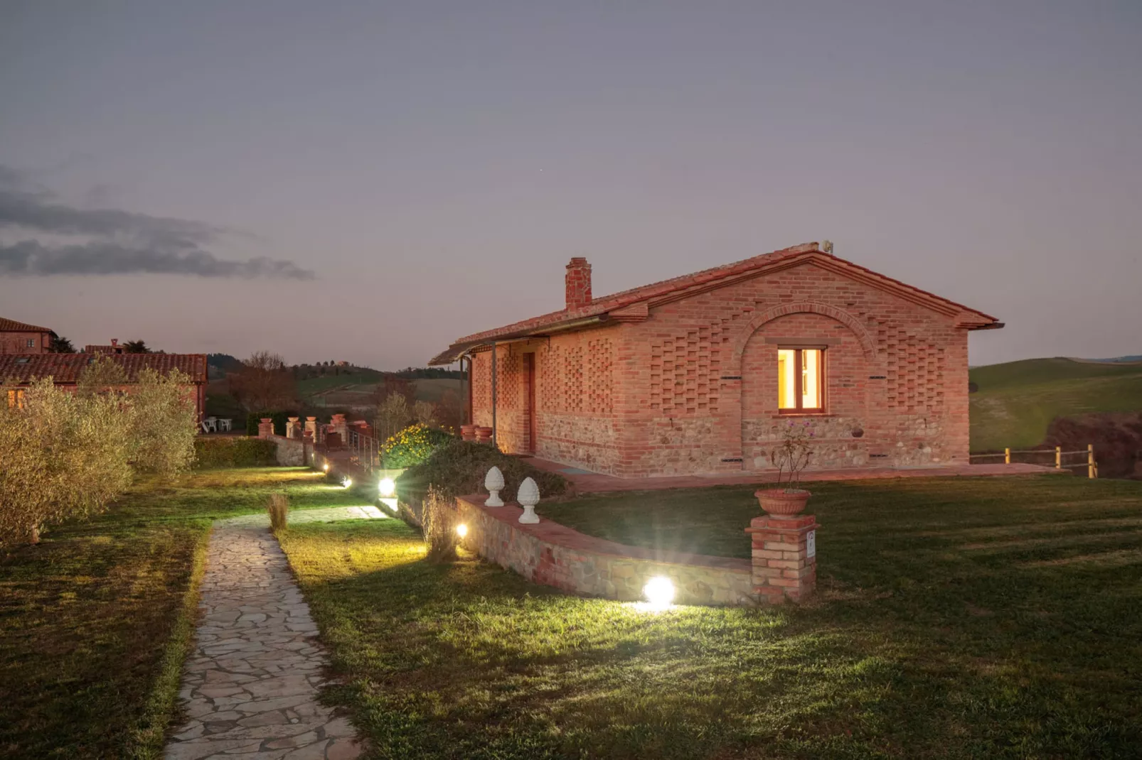 Villa Lajatico - Buitenkant zomer