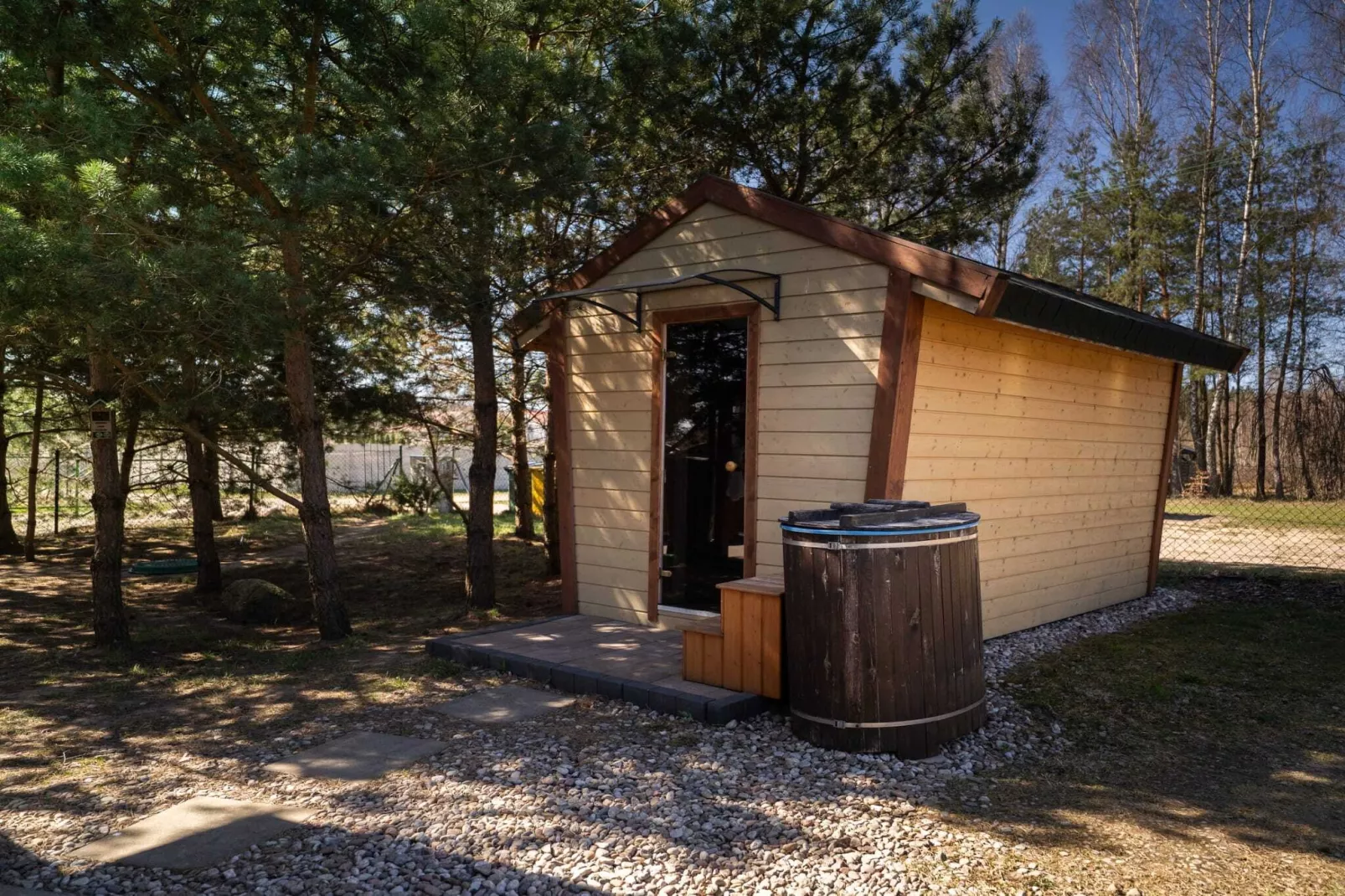 Domek wakacyjny LUX dla max 6 osób w Bałachach - Sauna