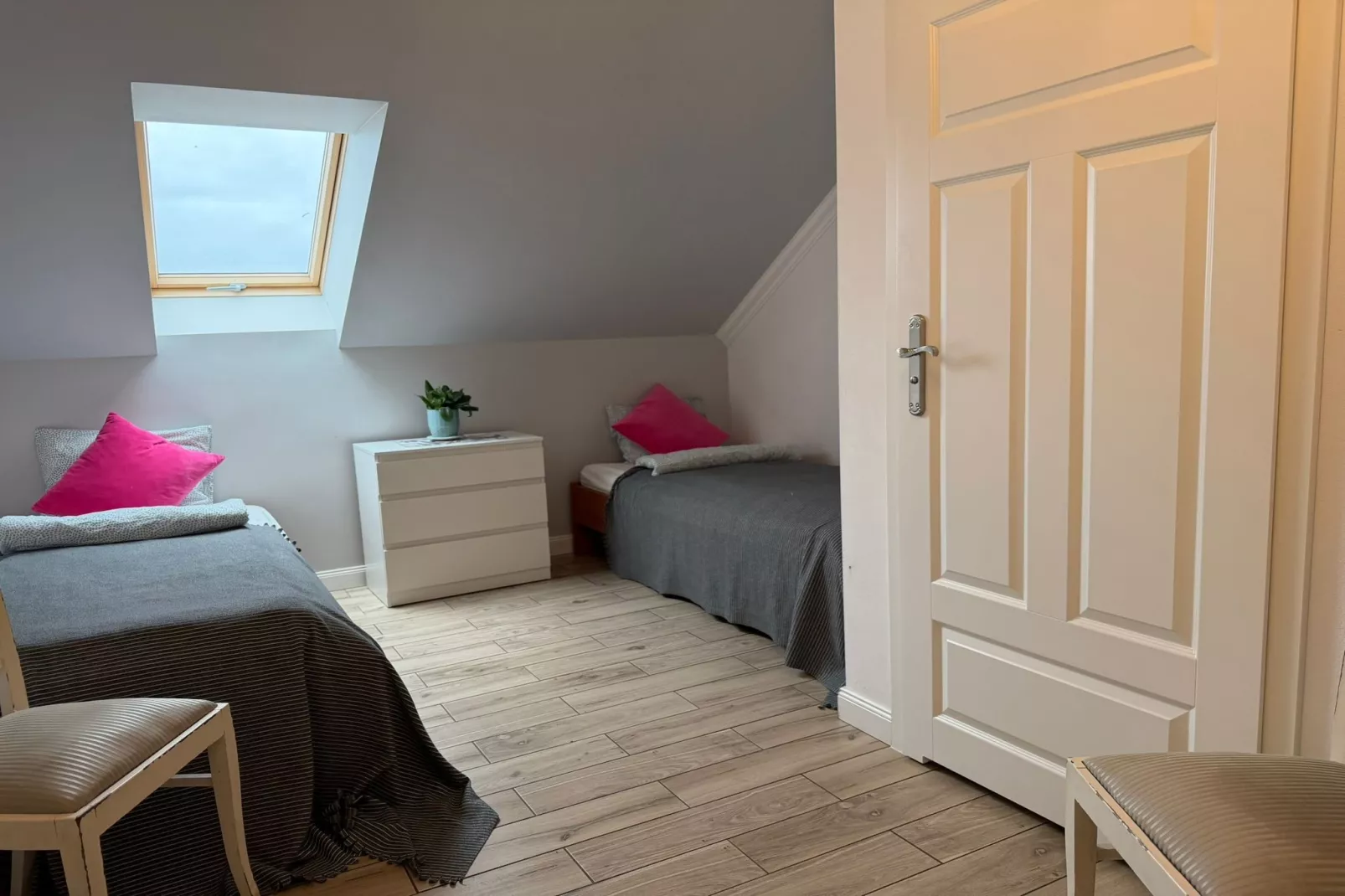 Apartament rodzinny z balkonem - Slaapkamer