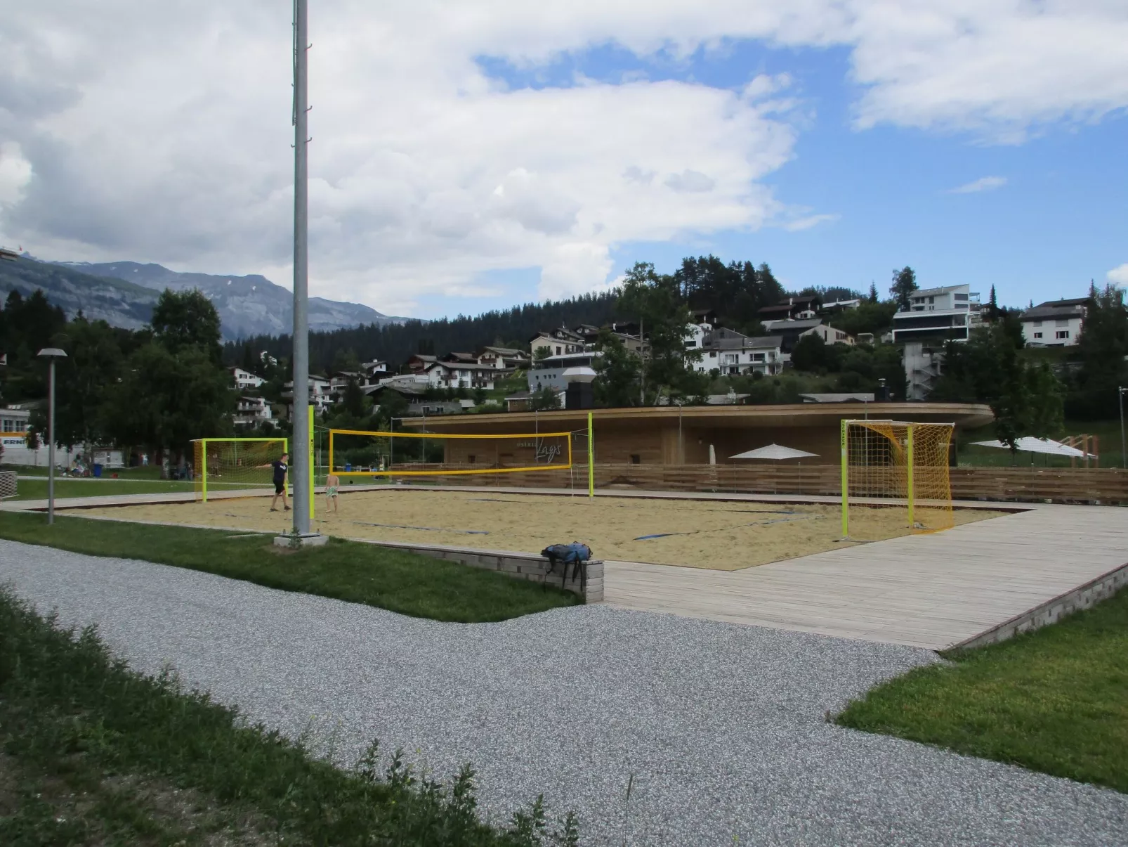La Prada, (Laax Dorf). 2 Zimmerwohnung - Buiten