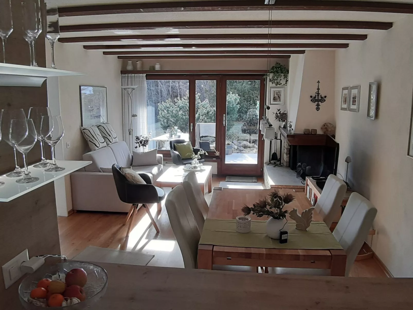 Signinablick, (Laax Dorf). 2.5 Zimmerwohnung, 50m2 für max. 4 Personen - Binnen