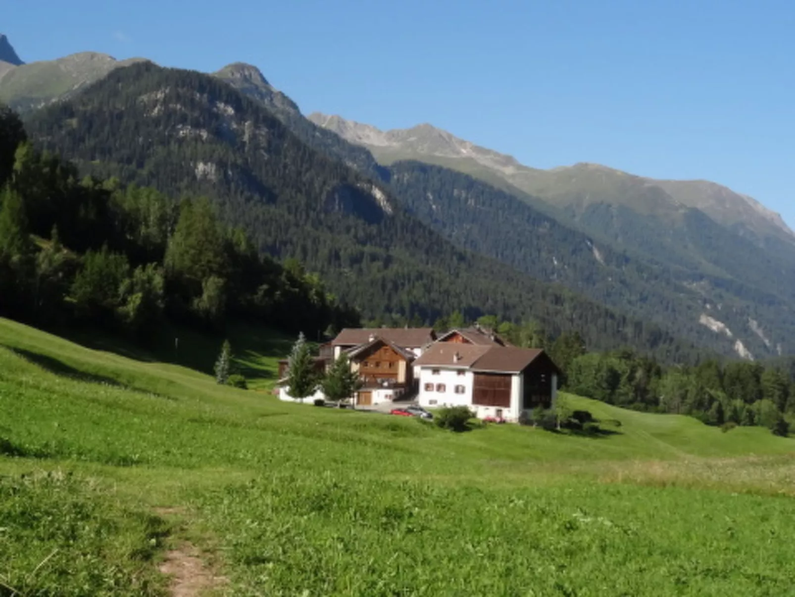 Chasa Quadra, (Tarasp) - Buiten