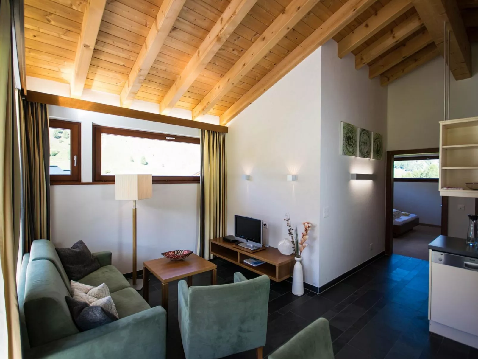 Apart Chasa Miramont, (Samnaun-Dorf). - Binnen