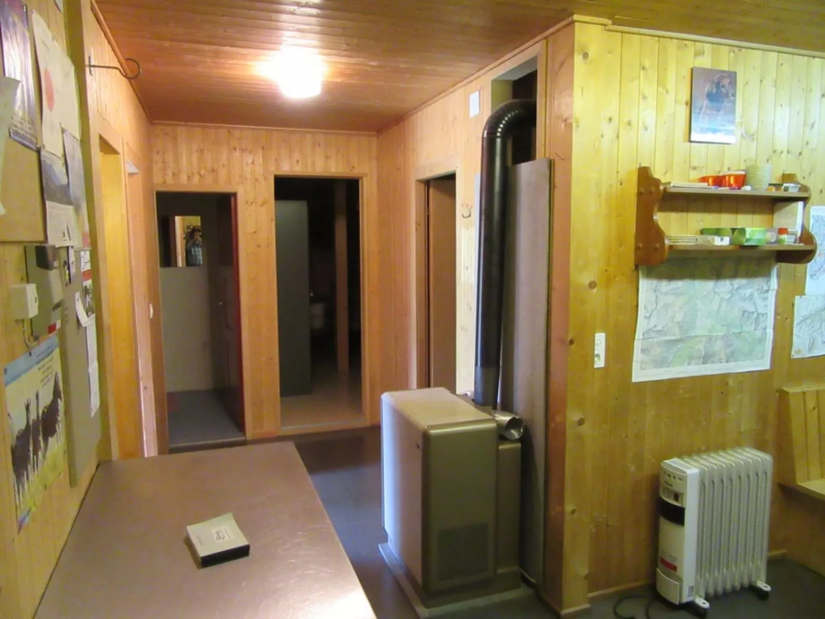 Hütte Ova Spin il Cuvel, (Zernez). - Binnen