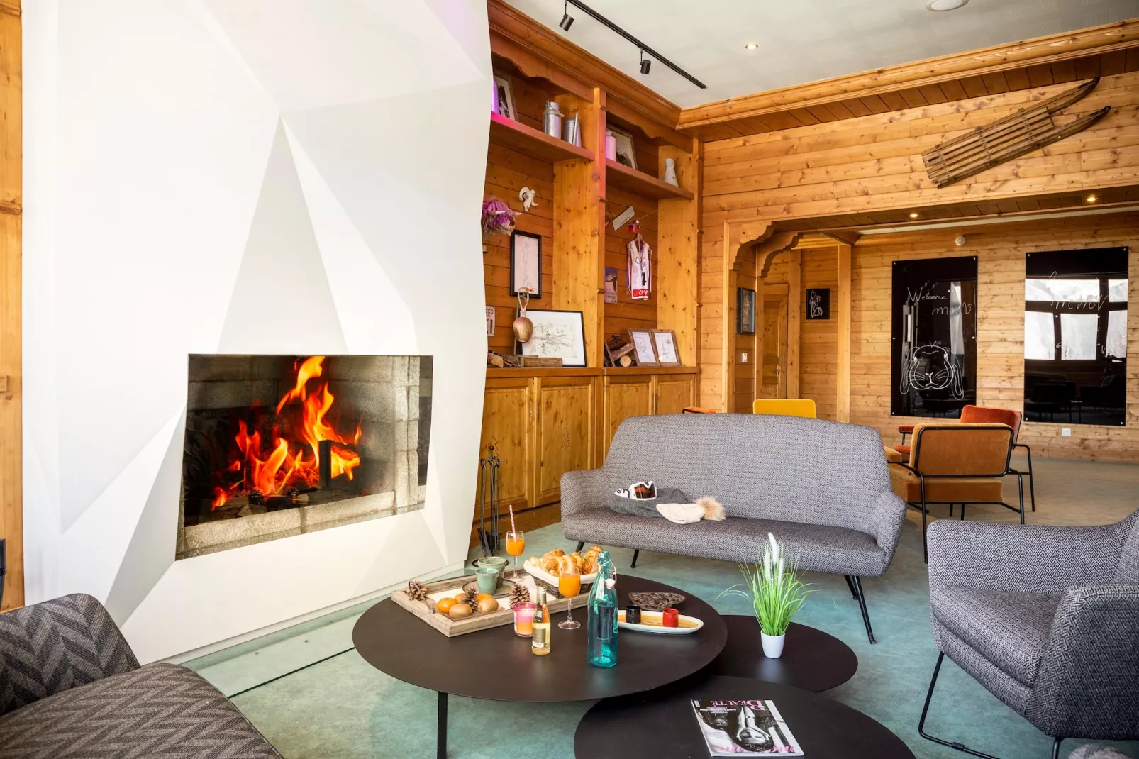 Village Club MMV Plagne 2000  Room for 3 people - Woonkamer