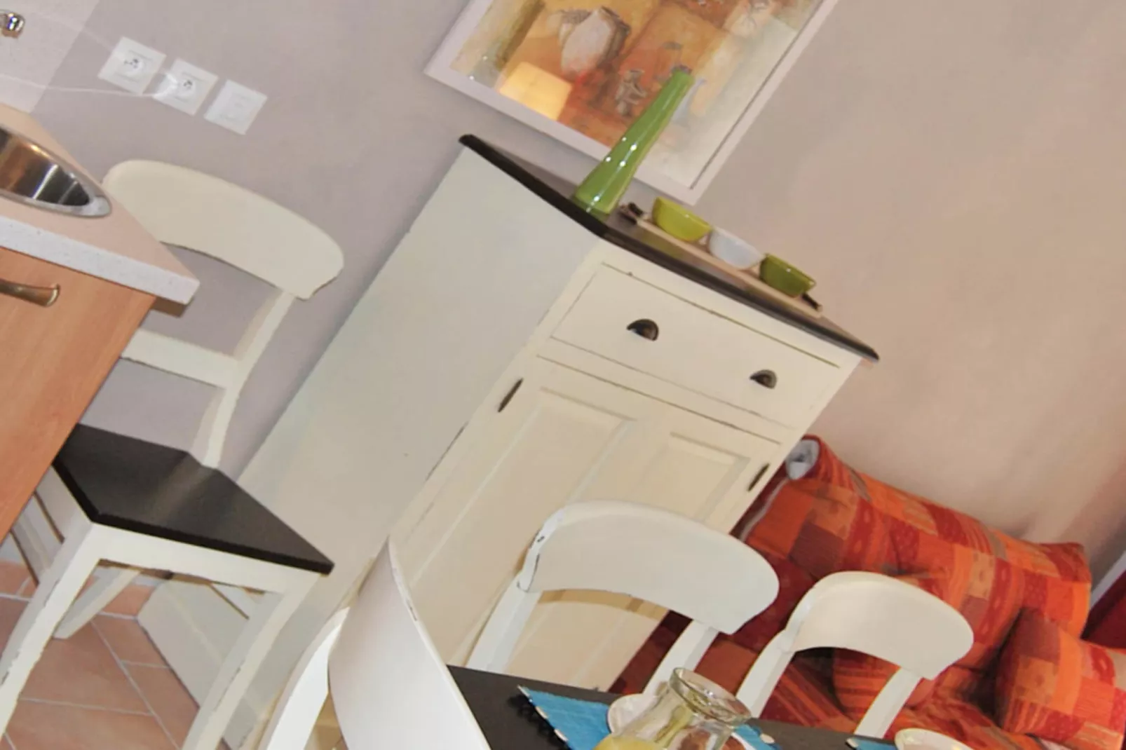 La Closerie 2 PIECES 4 pers OTA - Eetkamer