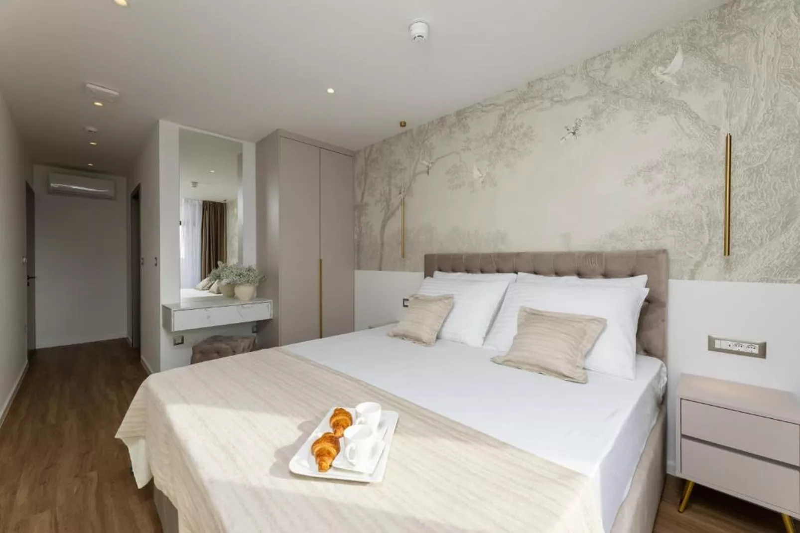 PICTAS Residence - Standard Double or Twin Room with Balcony - Slaapkamer