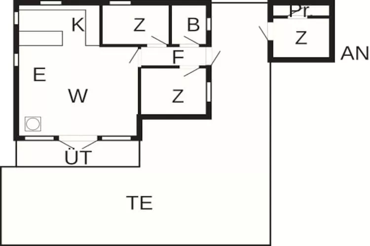 6 persoons vakantie huis in Ålbæk-By Traum - Plattegrond