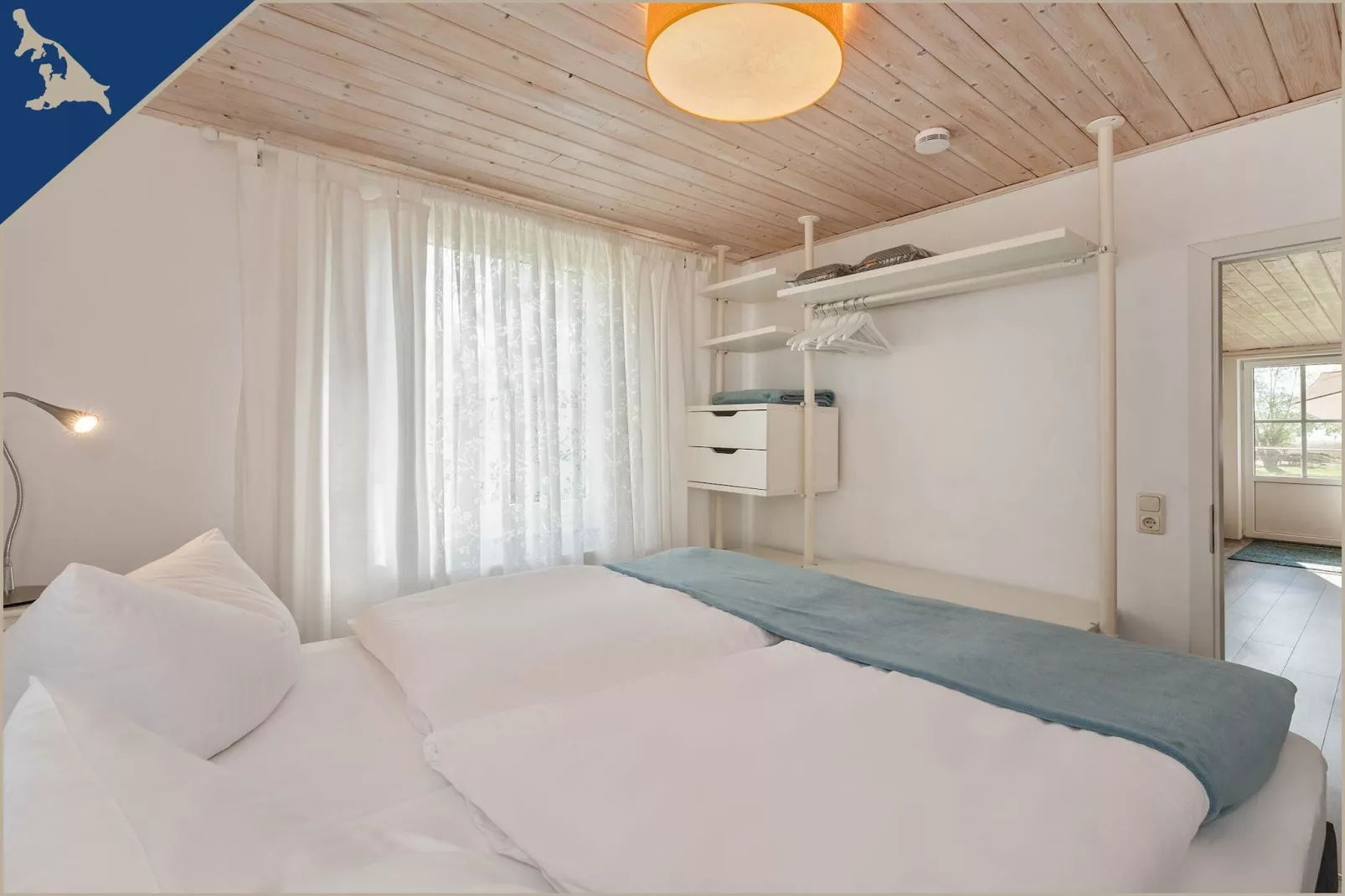 Ferienwohnung am Achterwasser Lütow 4 P - Slaapkamer