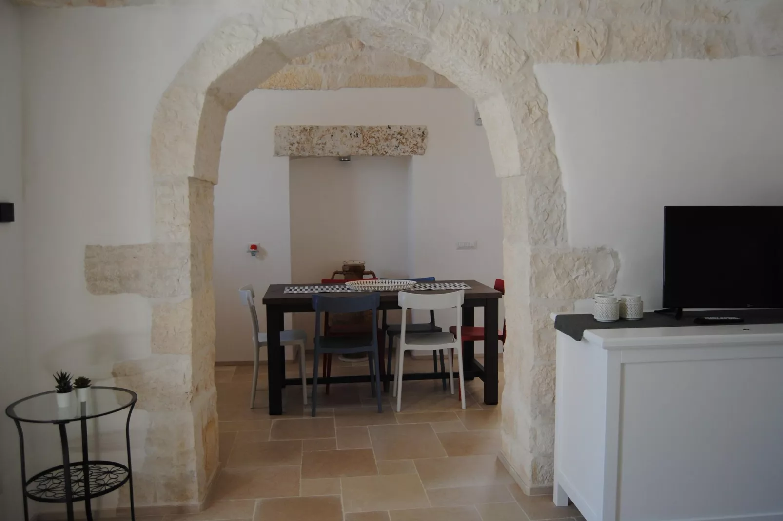 Trullo Rosa Ostuni - Woonkamer