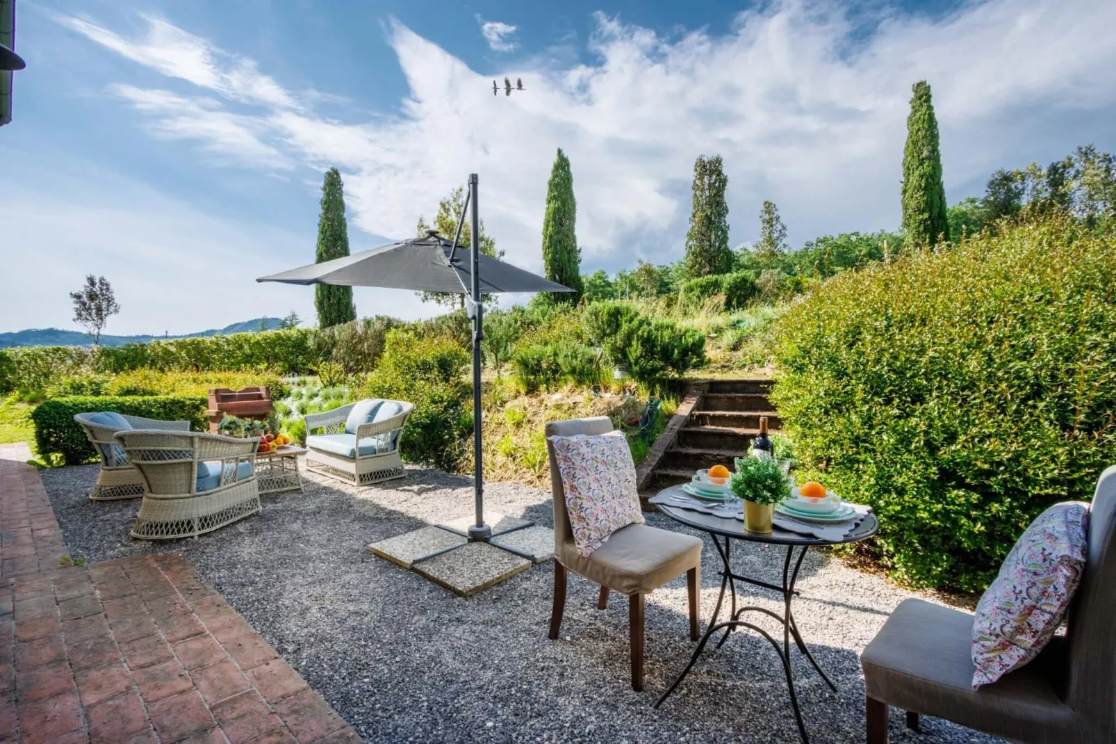 Donato, Farmhouse Apartment with Pool - Terrasbalkon