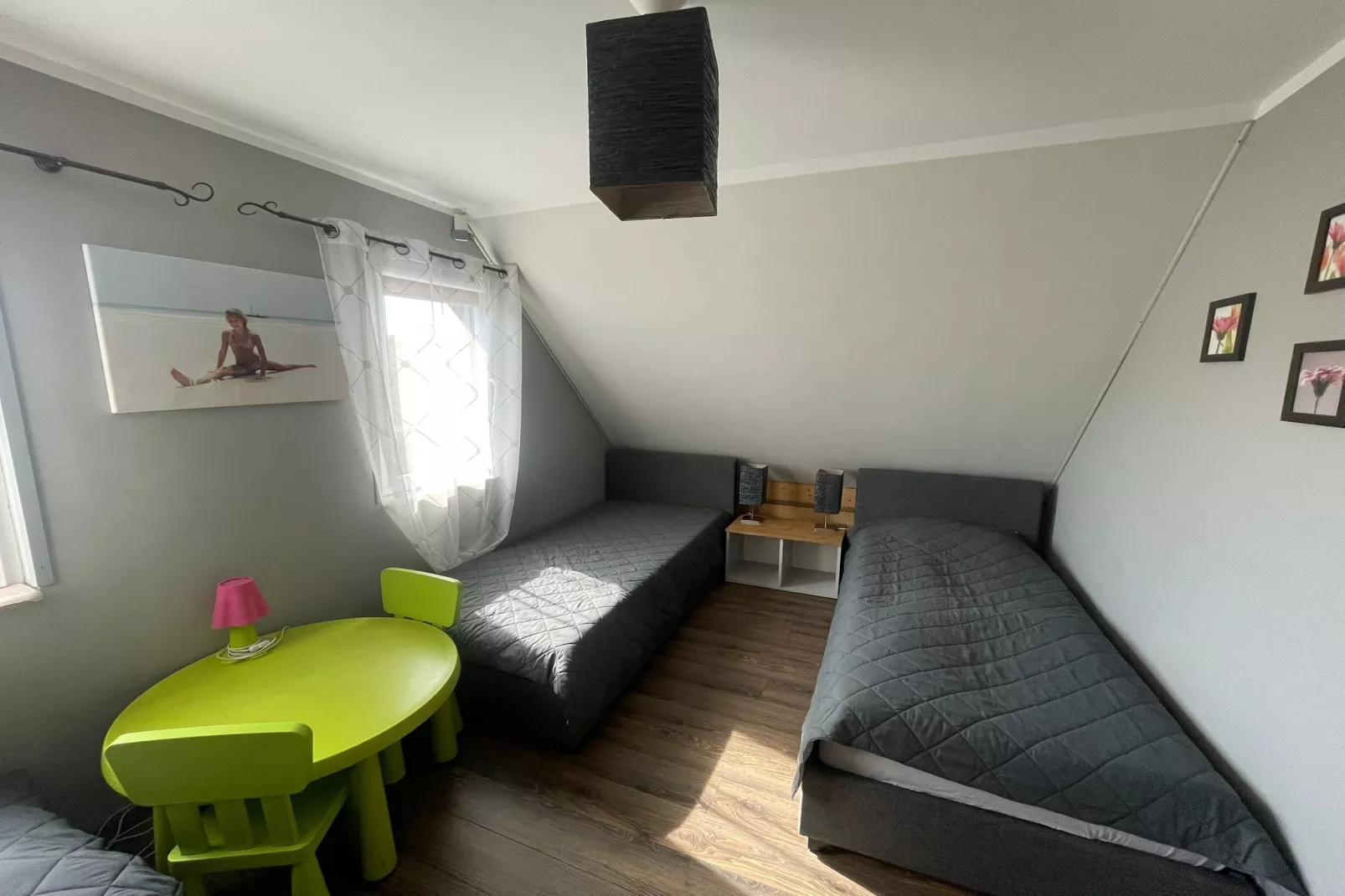 	Dom wakacyjny nad jeziorem Goszcza w Lubrzy dla max 6 osób - Slaapkamer
