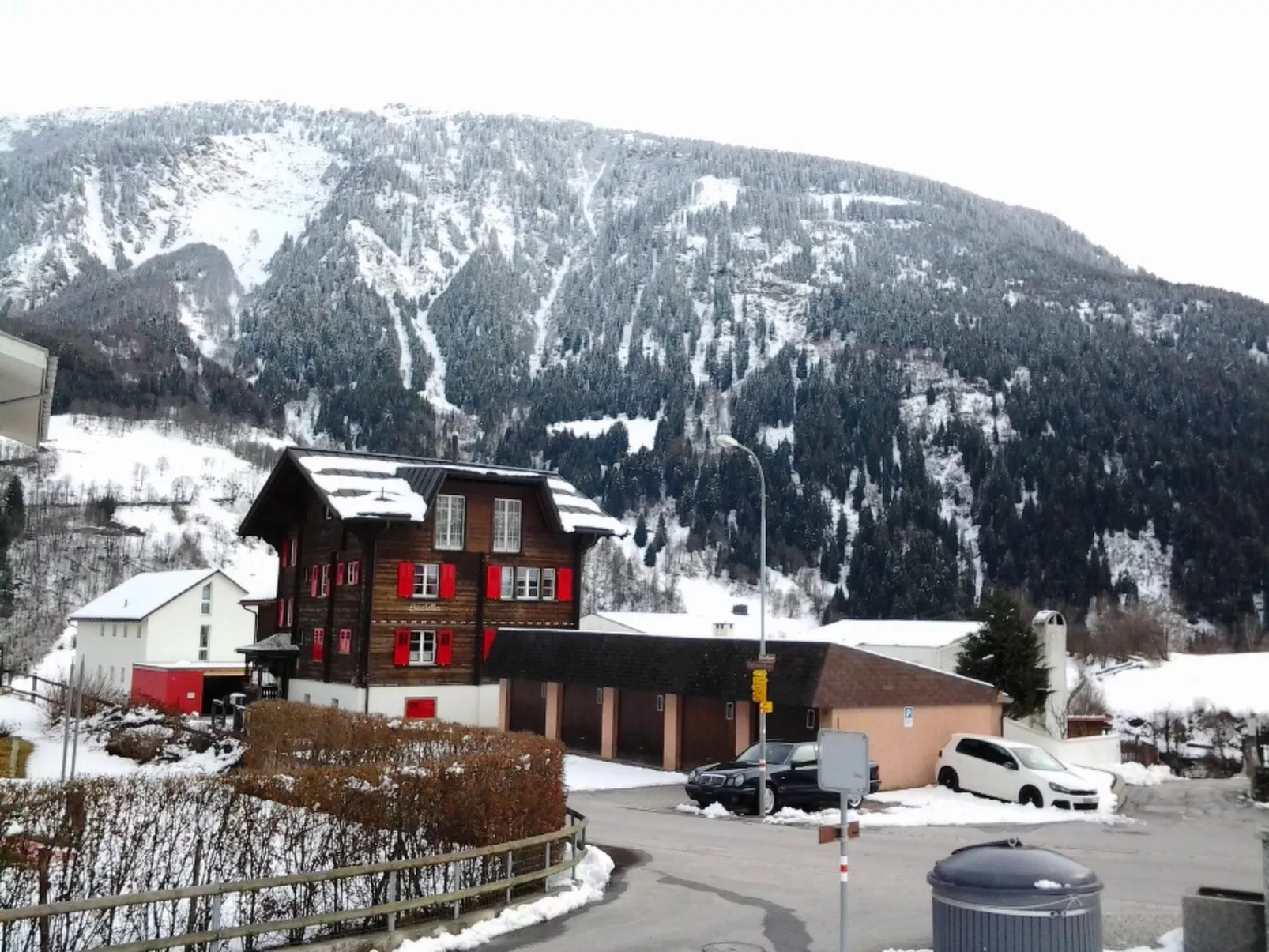 Chalet Scaletta de Castelberg, (Disentis/Mustér). - Buiten