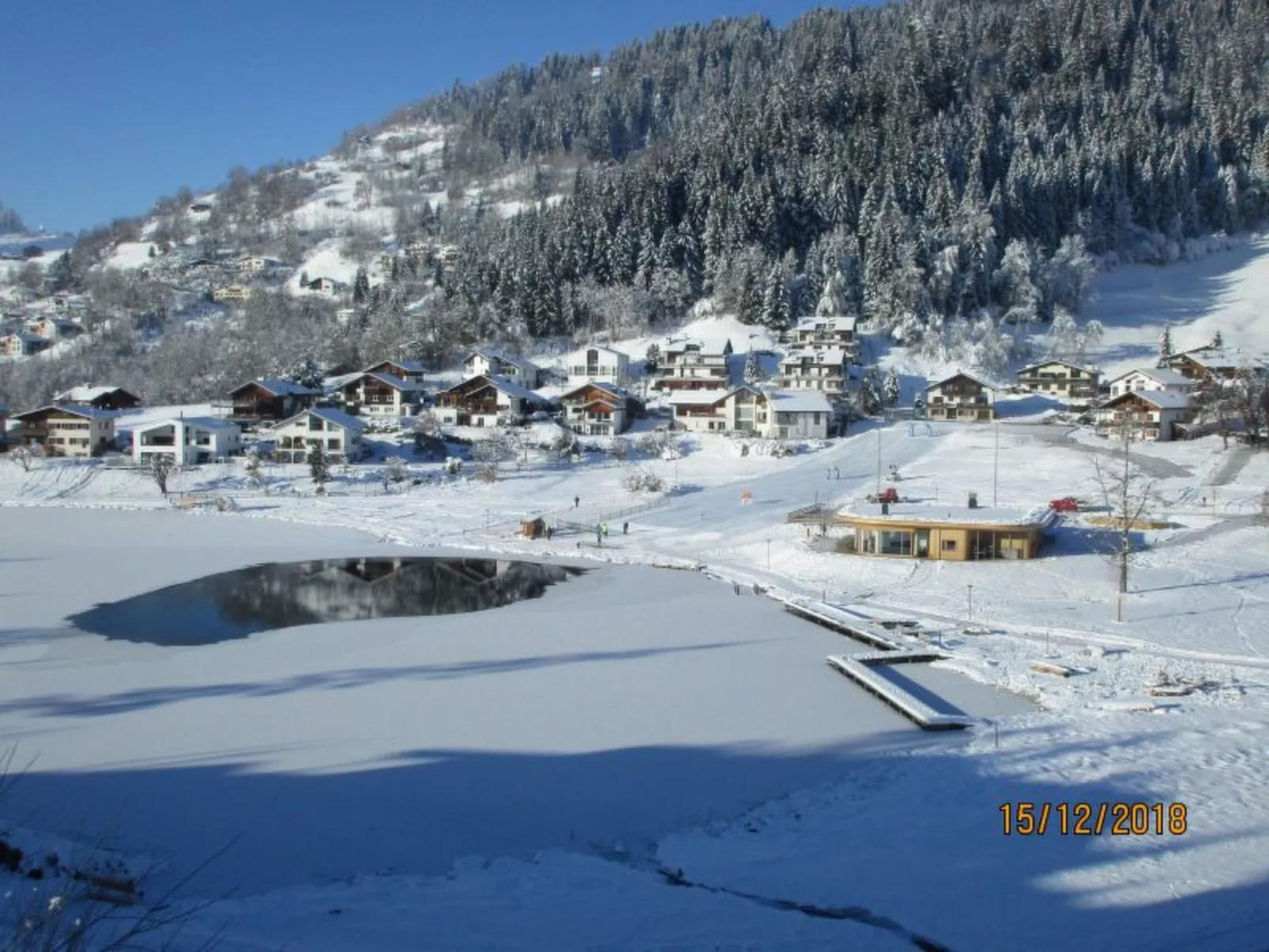 La Prada, (Laax Dorf). 2 Zimmerwohnung - Buiten