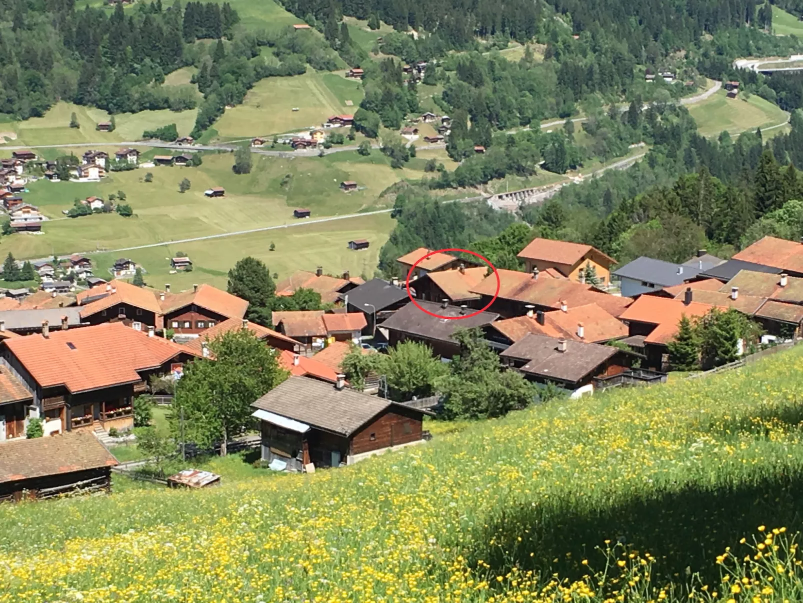 Charmantes Alpen-Appartement in Conters, (Conters),
