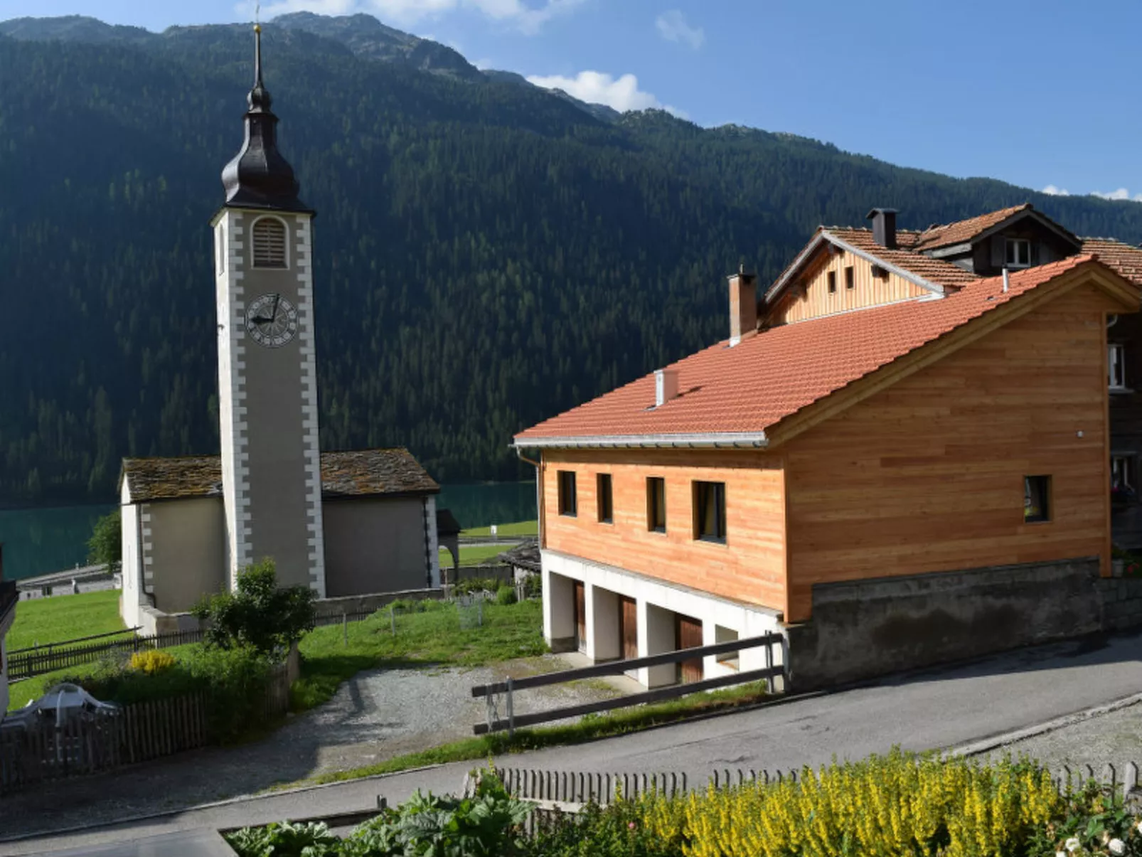Wohnung Stücklihaus, (Sufers). - Buiten