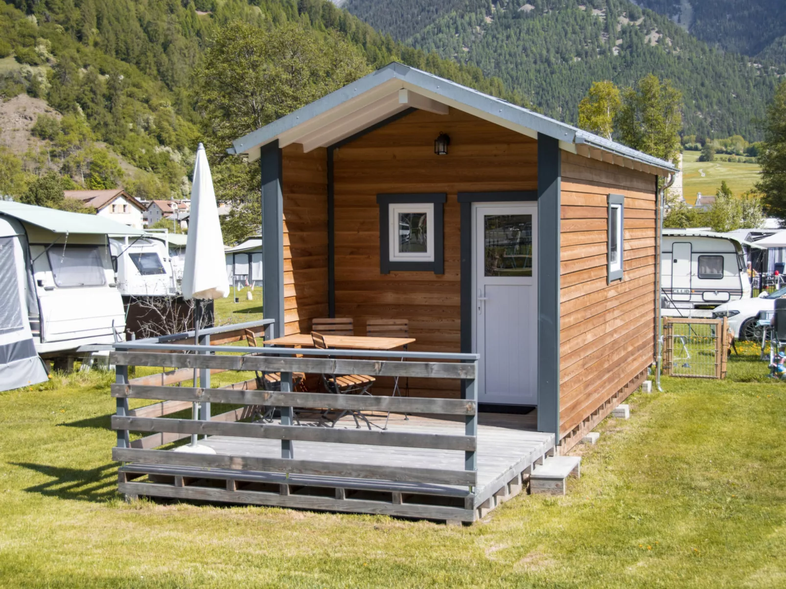 Camping Muglin, (Müstair). - Buiten