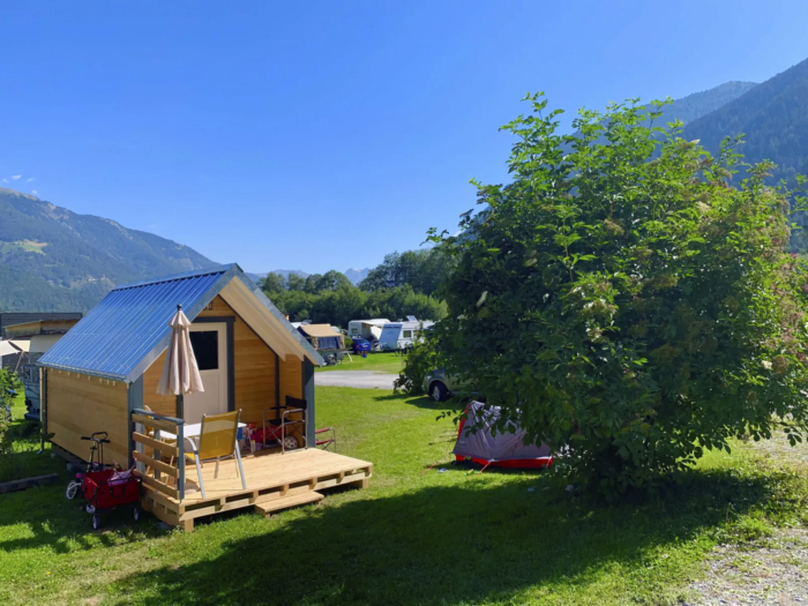 Camping Muglin, (Müstair). - Buiten