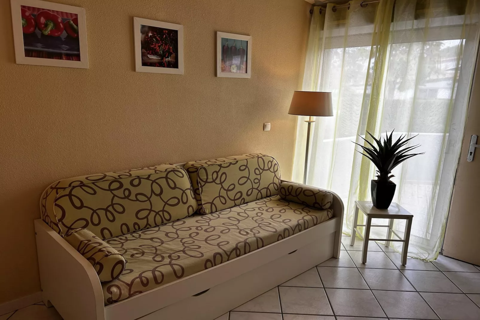 Les Jardins de Neptune MAISONNETTE DUPLEX 4/6 pers CLIMATISÉE OTA - Woonkamer