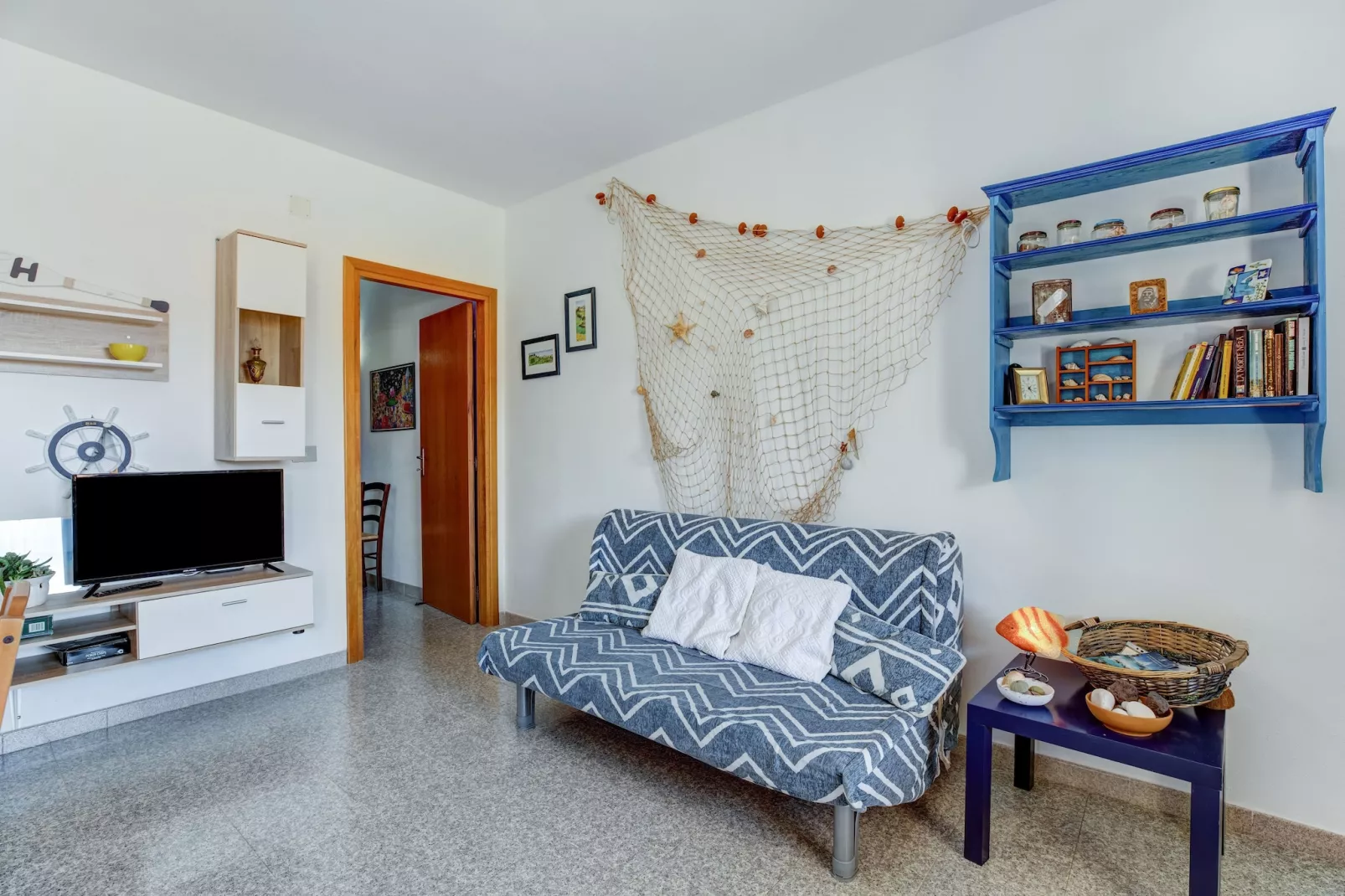 La casa del Porto - Woonkamer