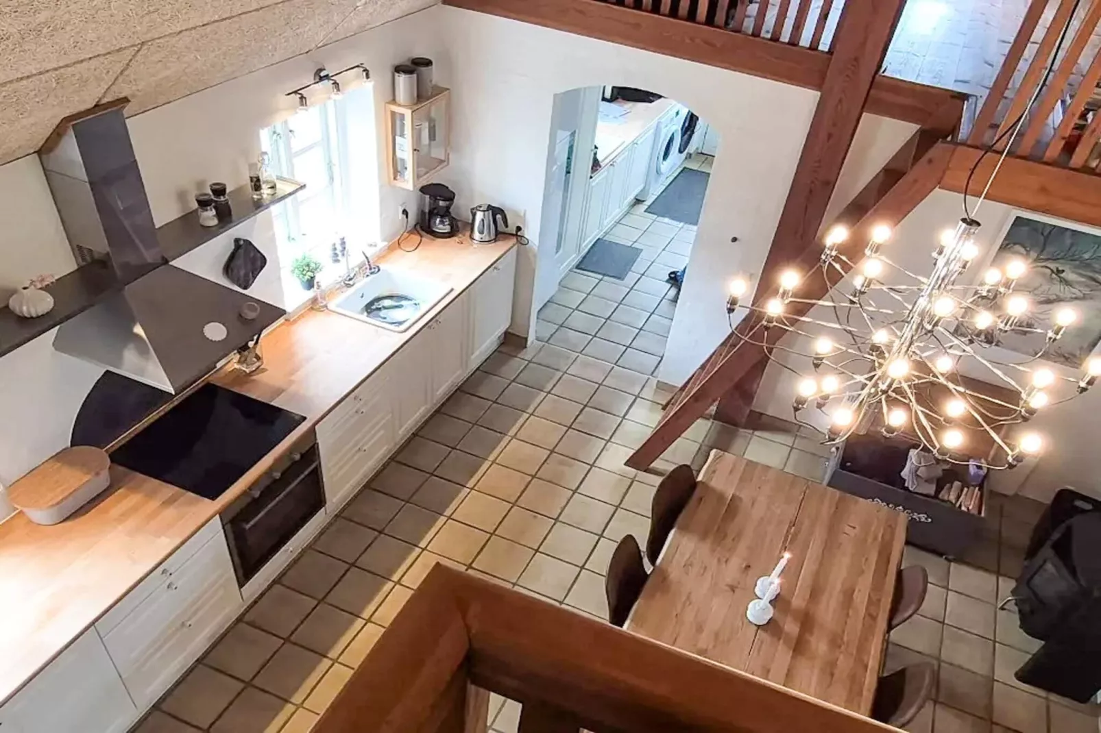 Gezellig vakantiehuis nabij Limfjorden - Binnen