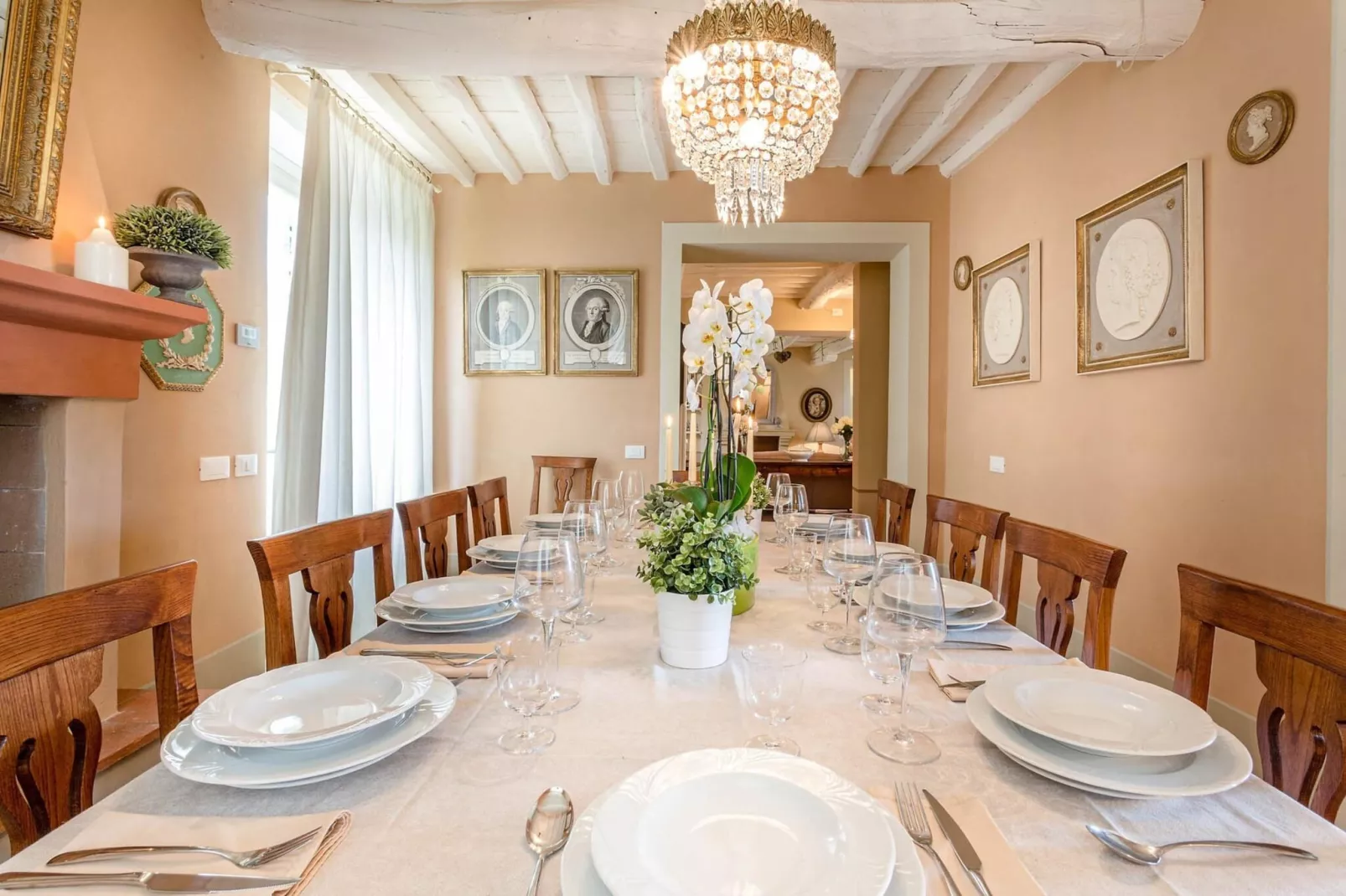 Villa Principessa Elisa - Eetkamer
