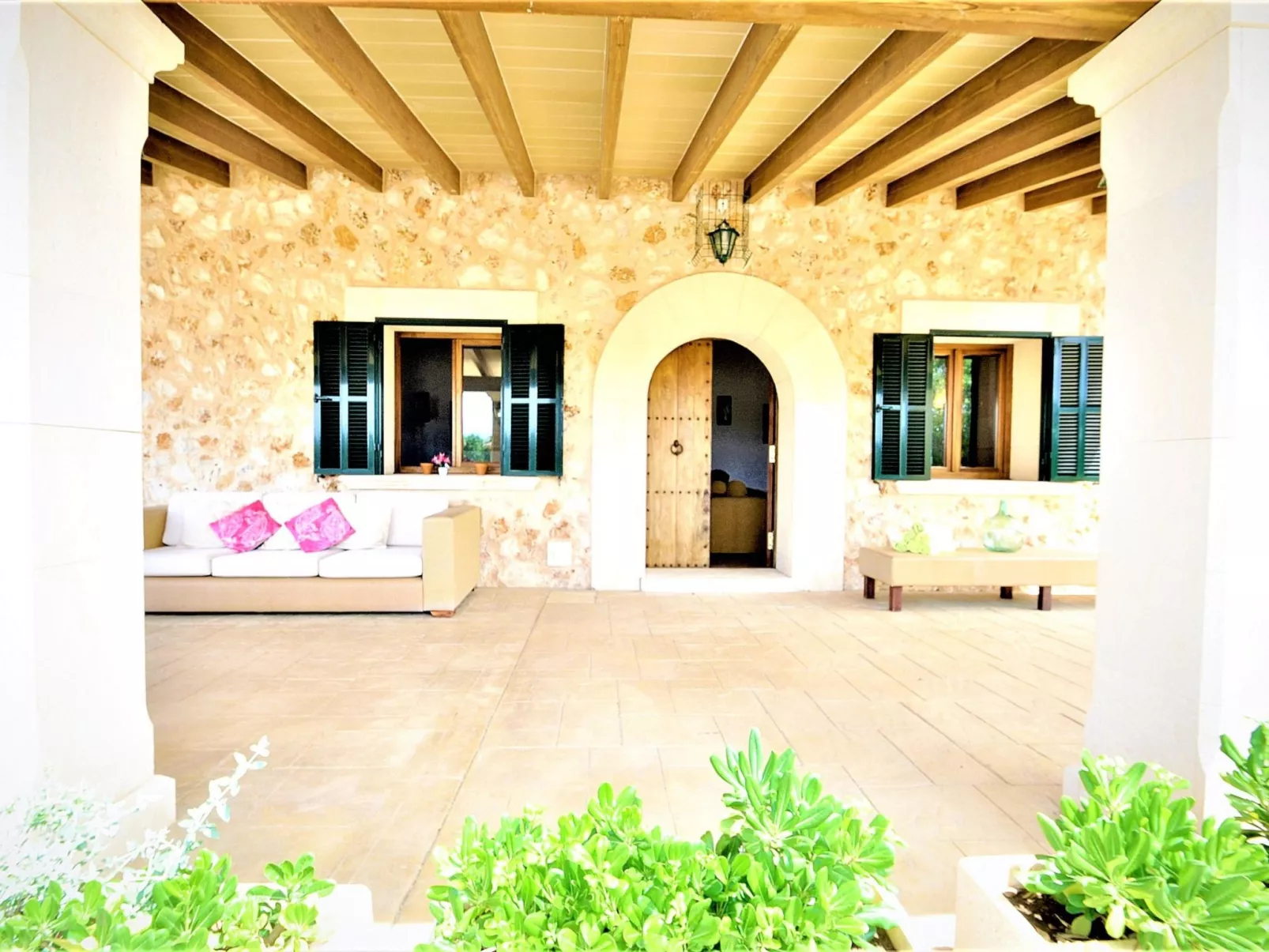 CAS BORRASSOS- Finca con piscina privada a 10 minutos de Palma.. BBQ. Wifi - Wi - Buiten