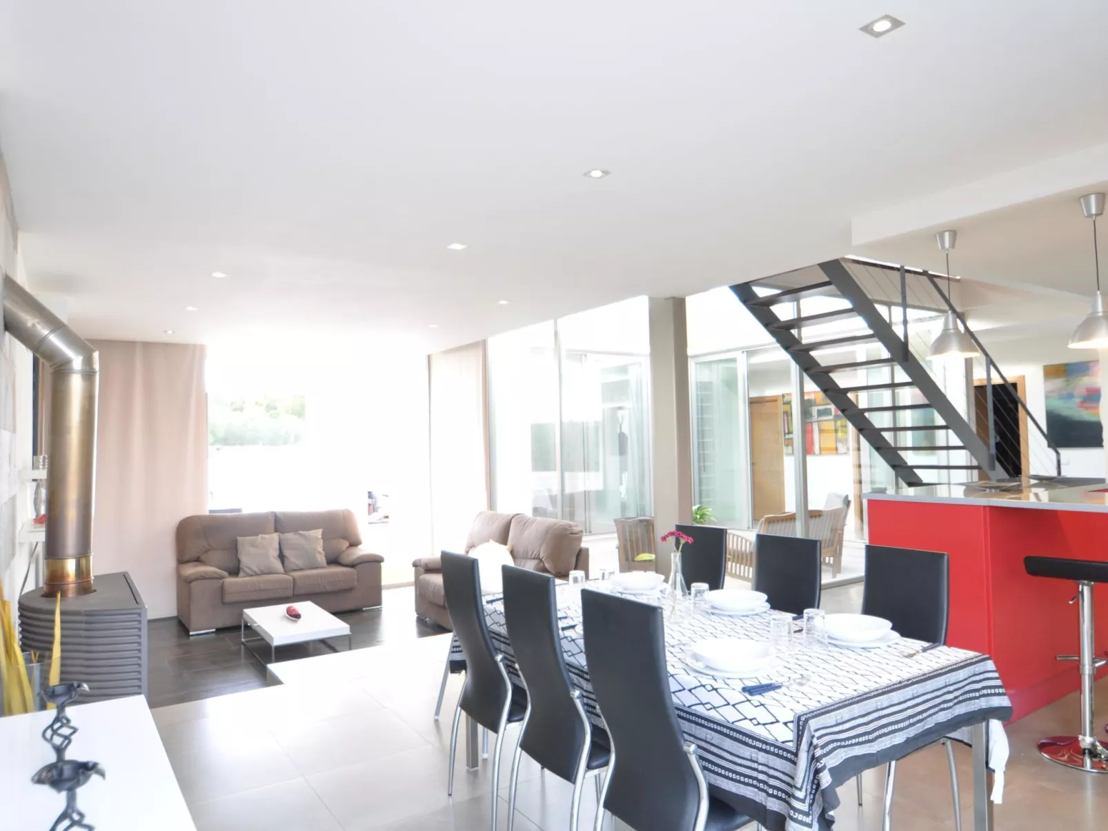 Moderna Villa cerca del golf y con piscina privada, ideal para familias - ofert - Binnen