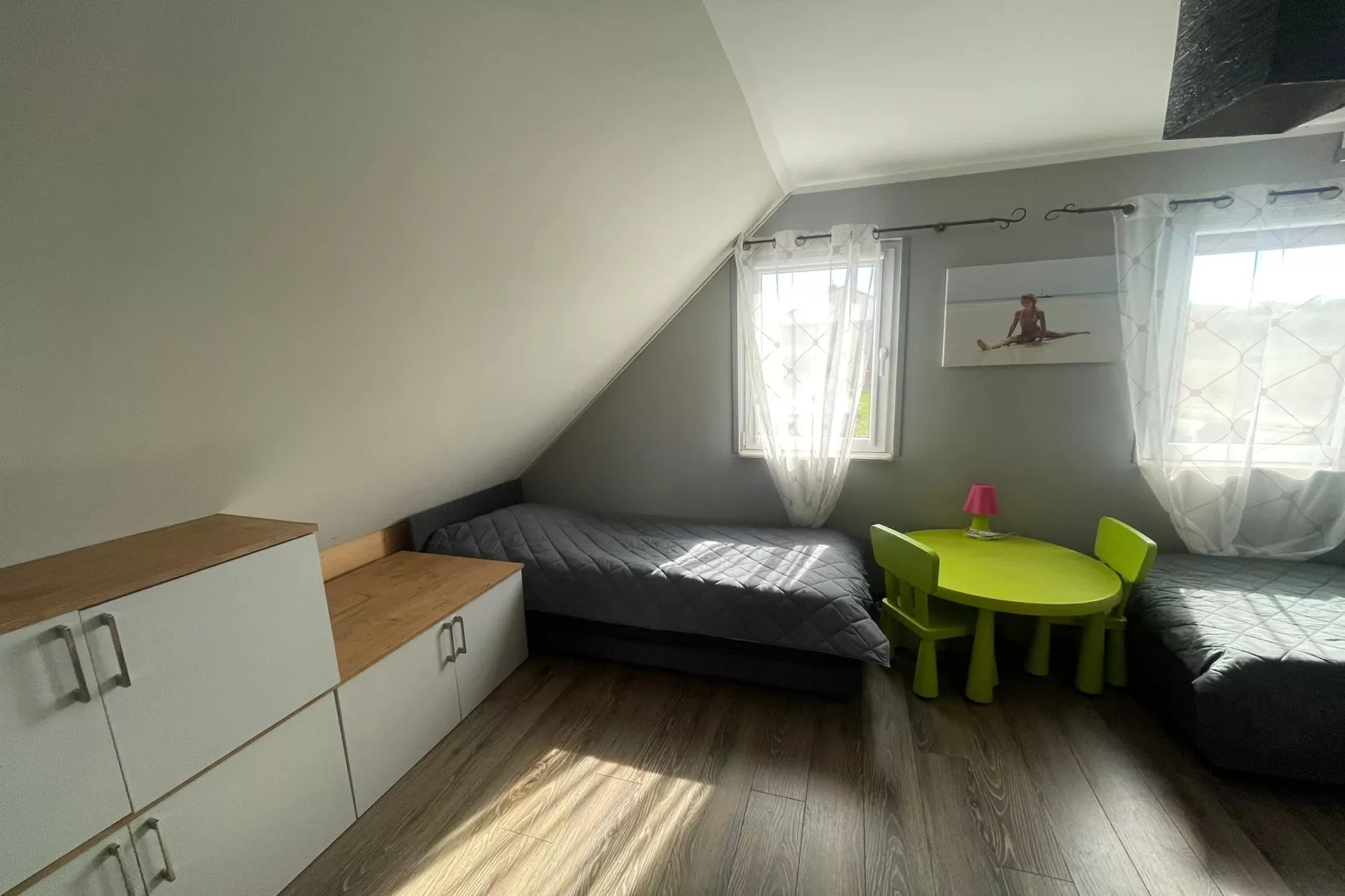 	Dom wakacyjny nad jeziorem Goszcza w Lubrzy dla max 5 osób - Slaapkamer