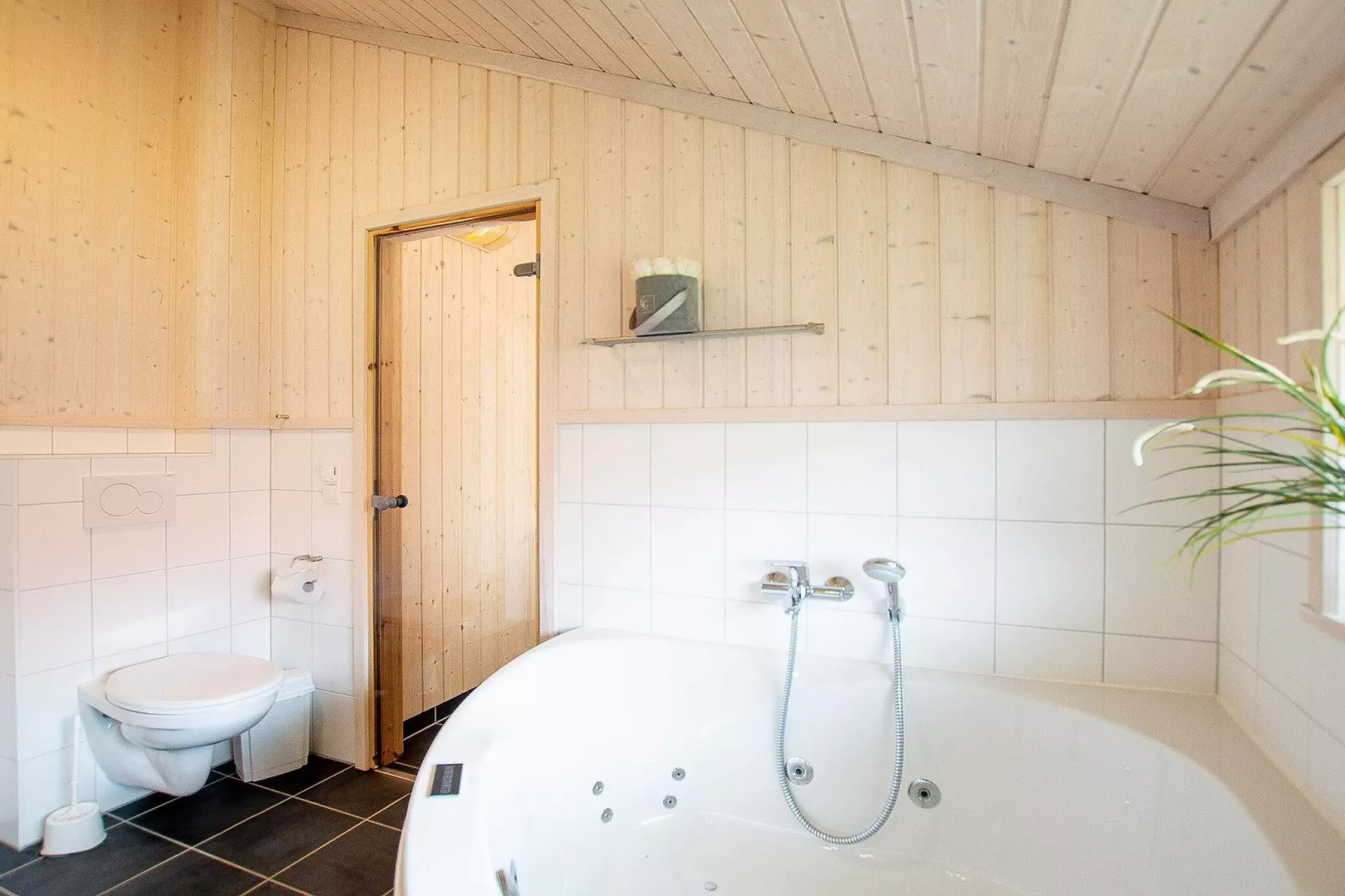 Modern Baltisch toevluchtsoord met privésauna - Binnen