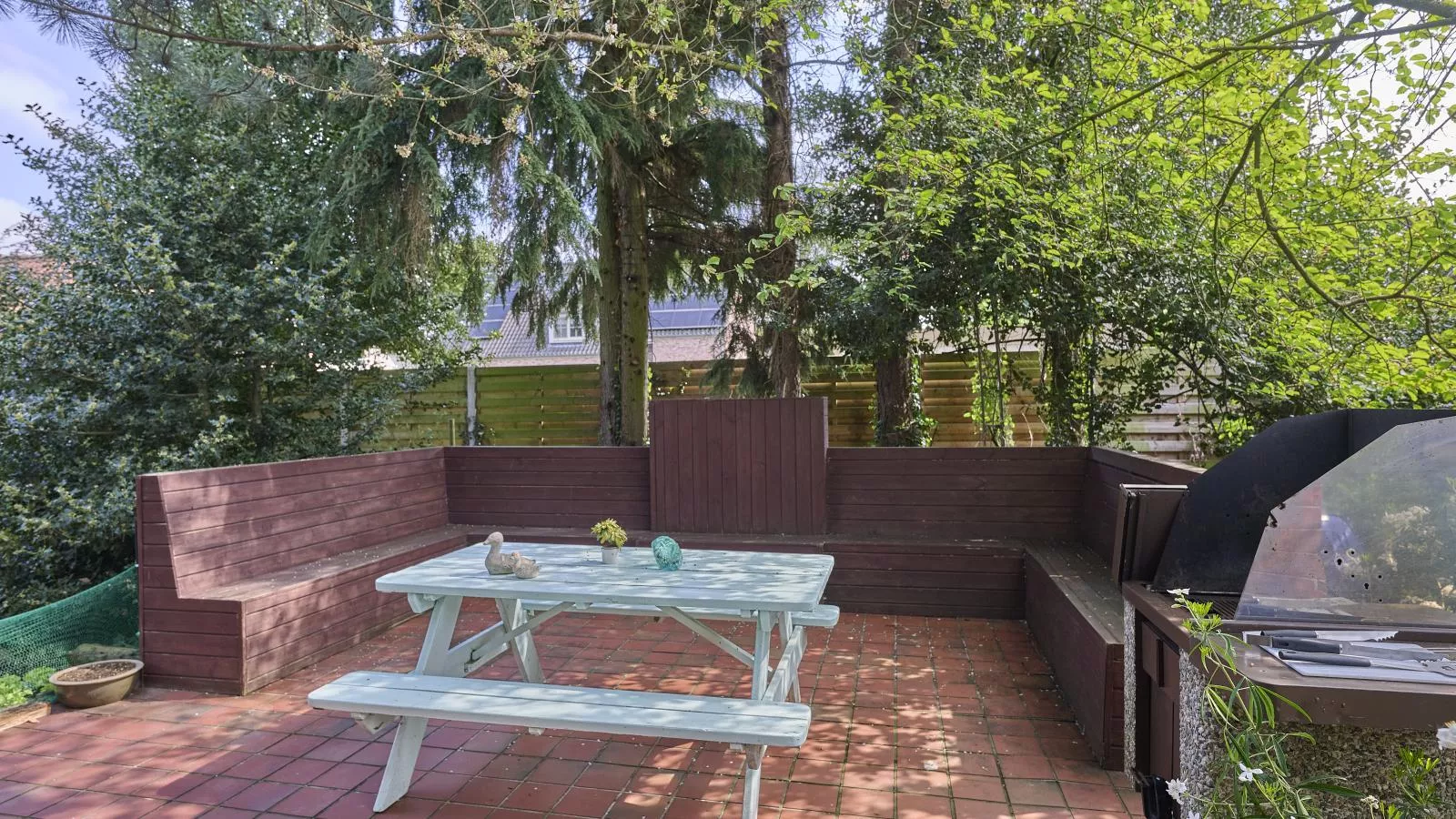 Zee van tijd - Terrasbalkon