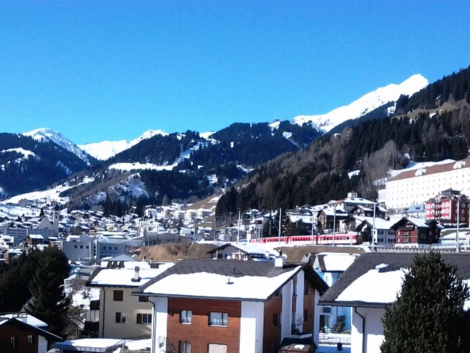 Chalet Scaletta de Castelberg, (Disentis/Mustér). - Buiten