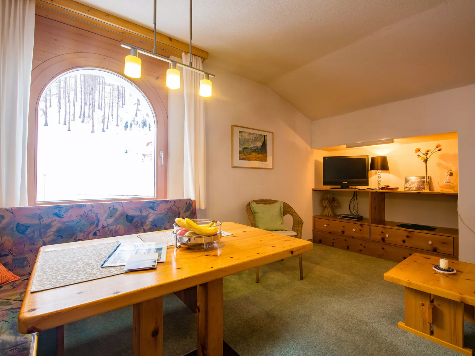 Atlantis Apartments, (Samnaun-Ravaisch). - Binnen