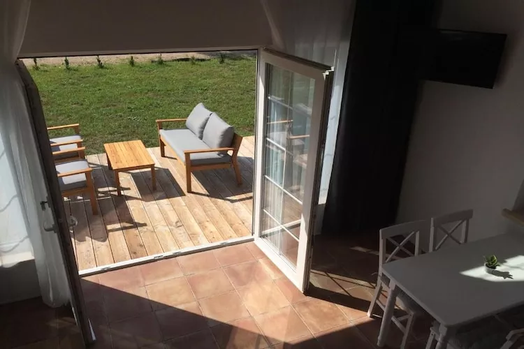 Domki wakacyjne w Słodzińskim Lesie - Terrasbalkon