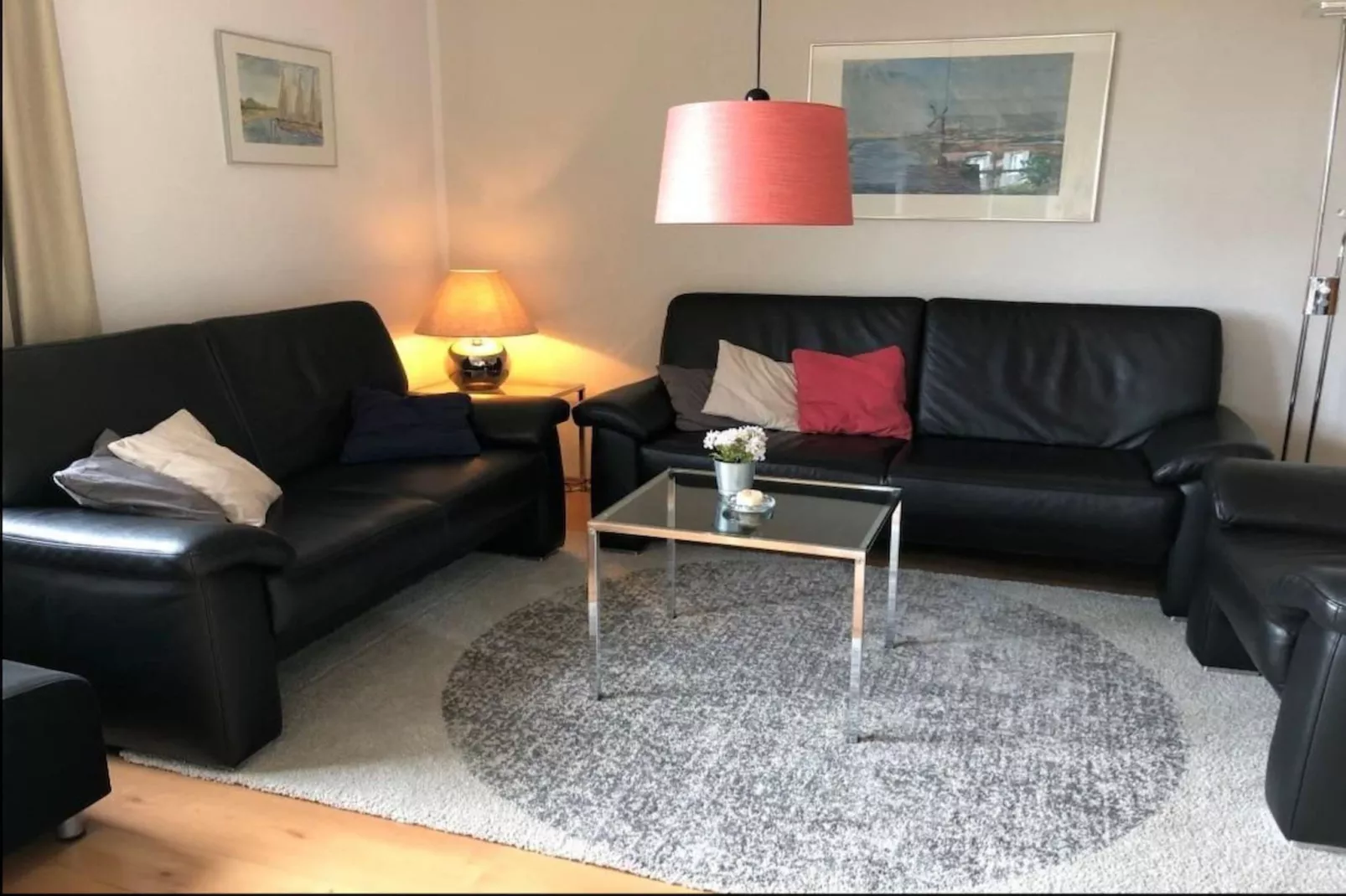 Ferienwohnung Kieferneck - Woonkamer
