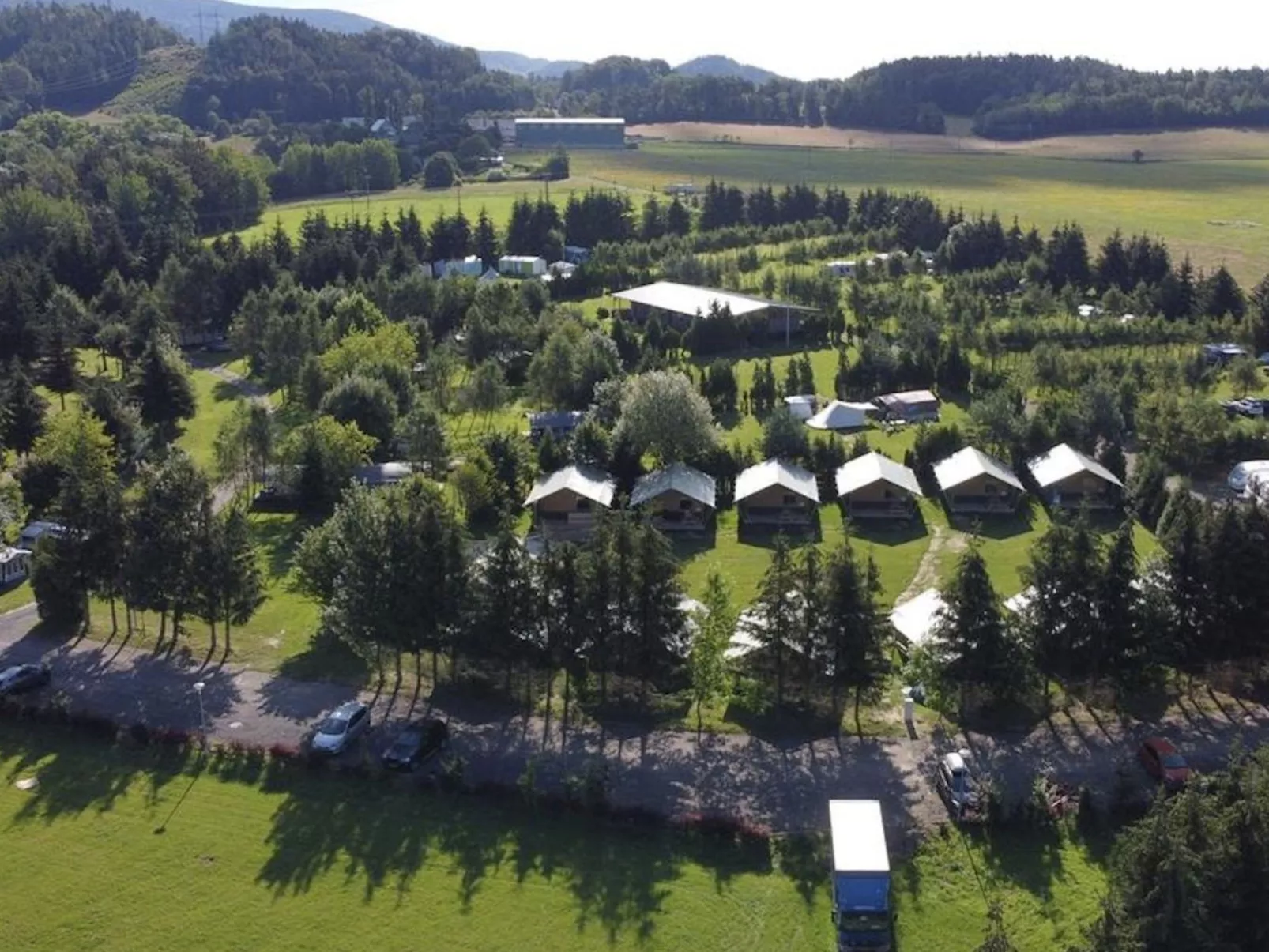 Camping 2000 - Stacaravan Waikiki - Buiten