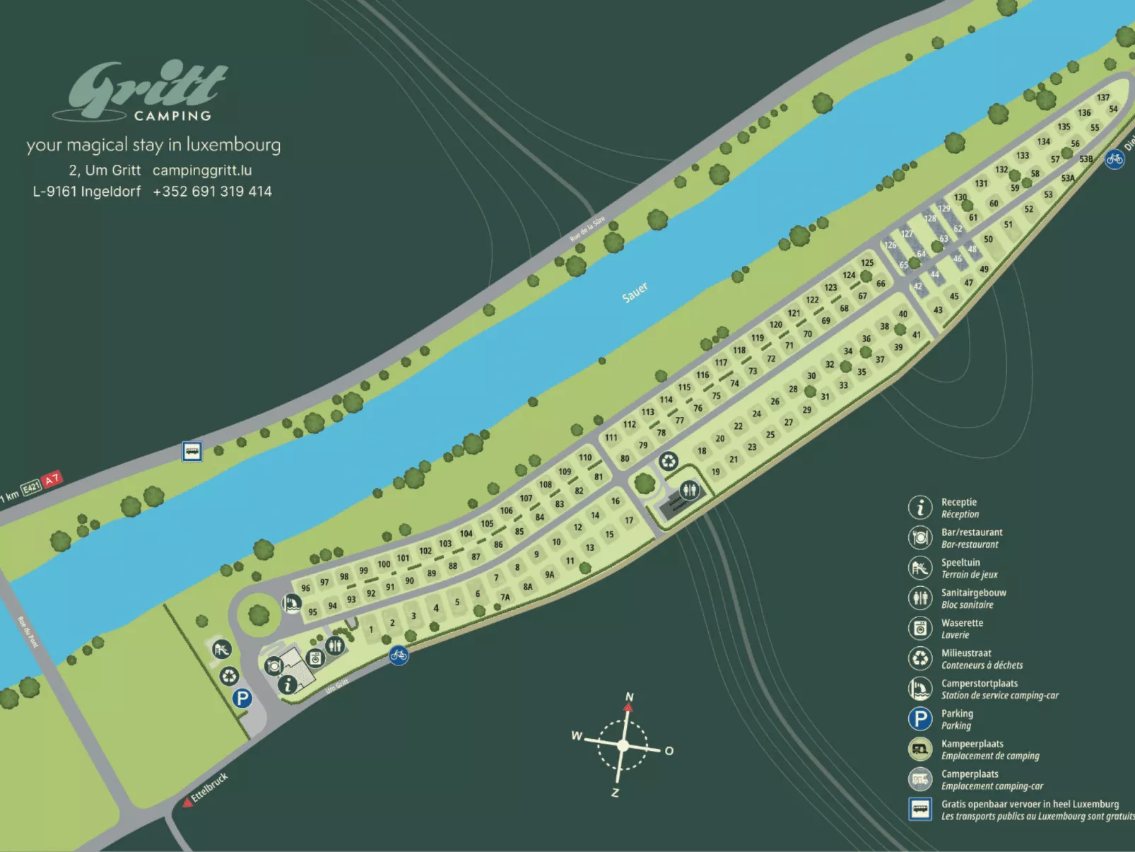 Camping Gritt - Lodge - Binnen