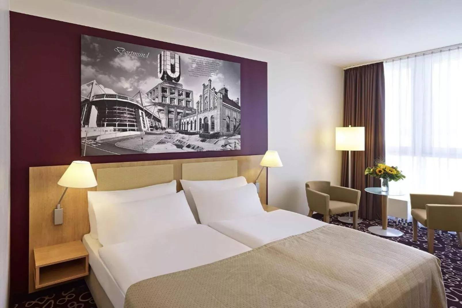 Hotel Dortmund - Superior Twin Room - Slaapkamer