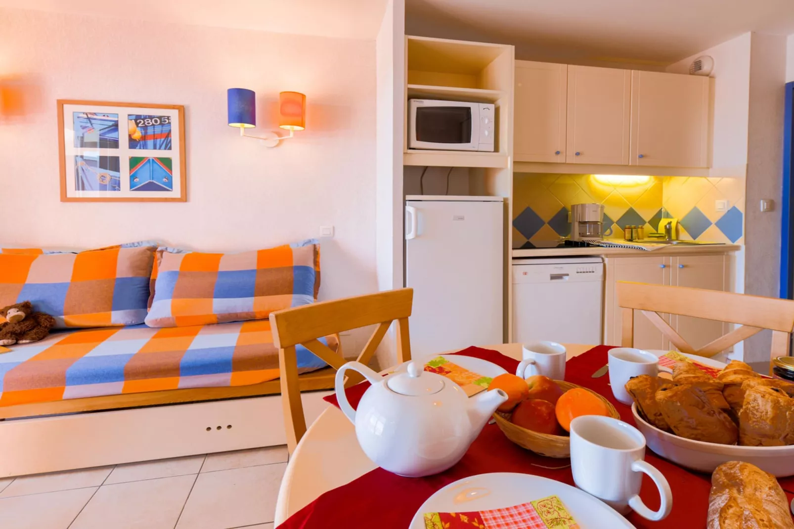 Lagrange Vacances Catalana 2 pièces 4/5 pers. - Woonkamer